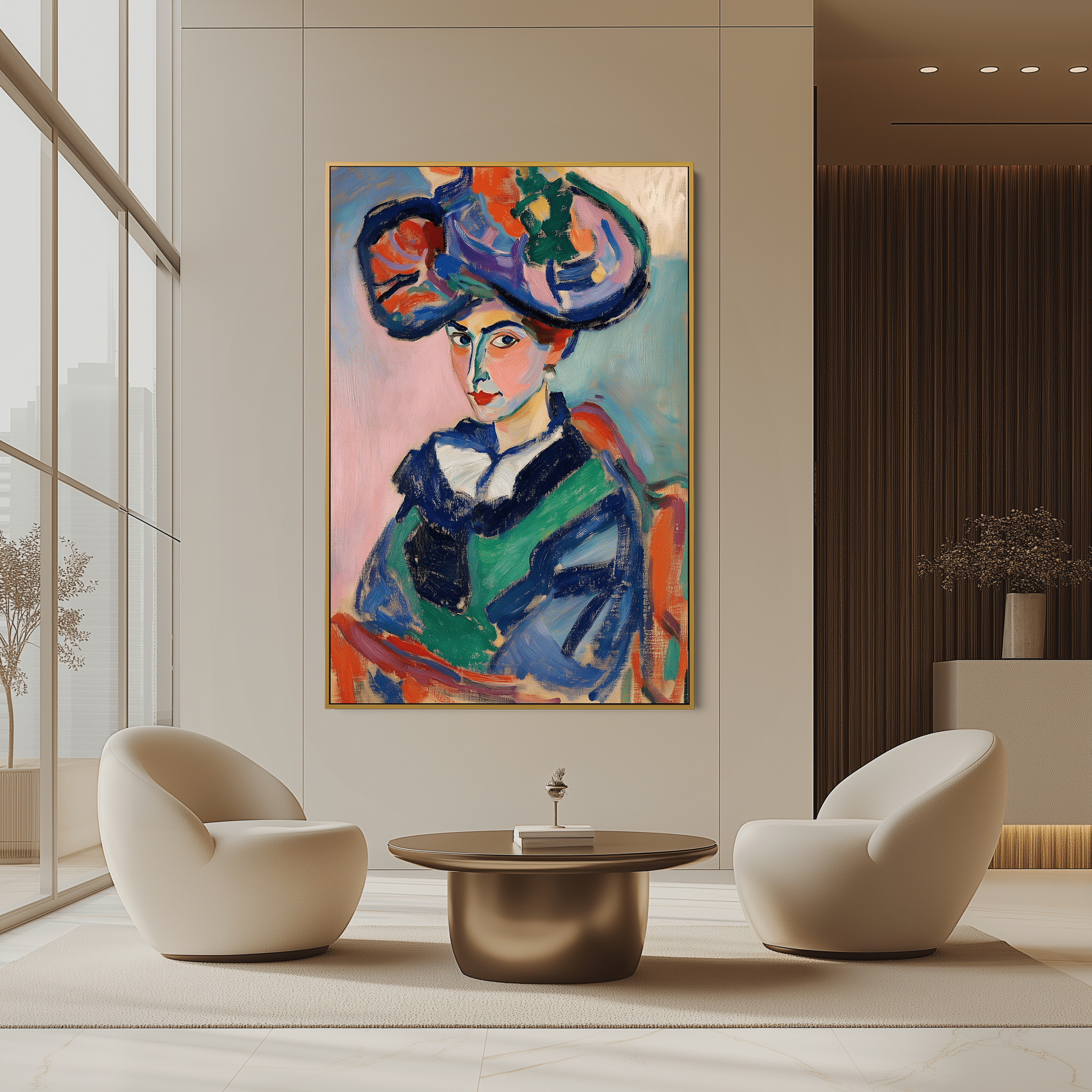 The Lady in Blue UA - 283 - Unique Aesthetics