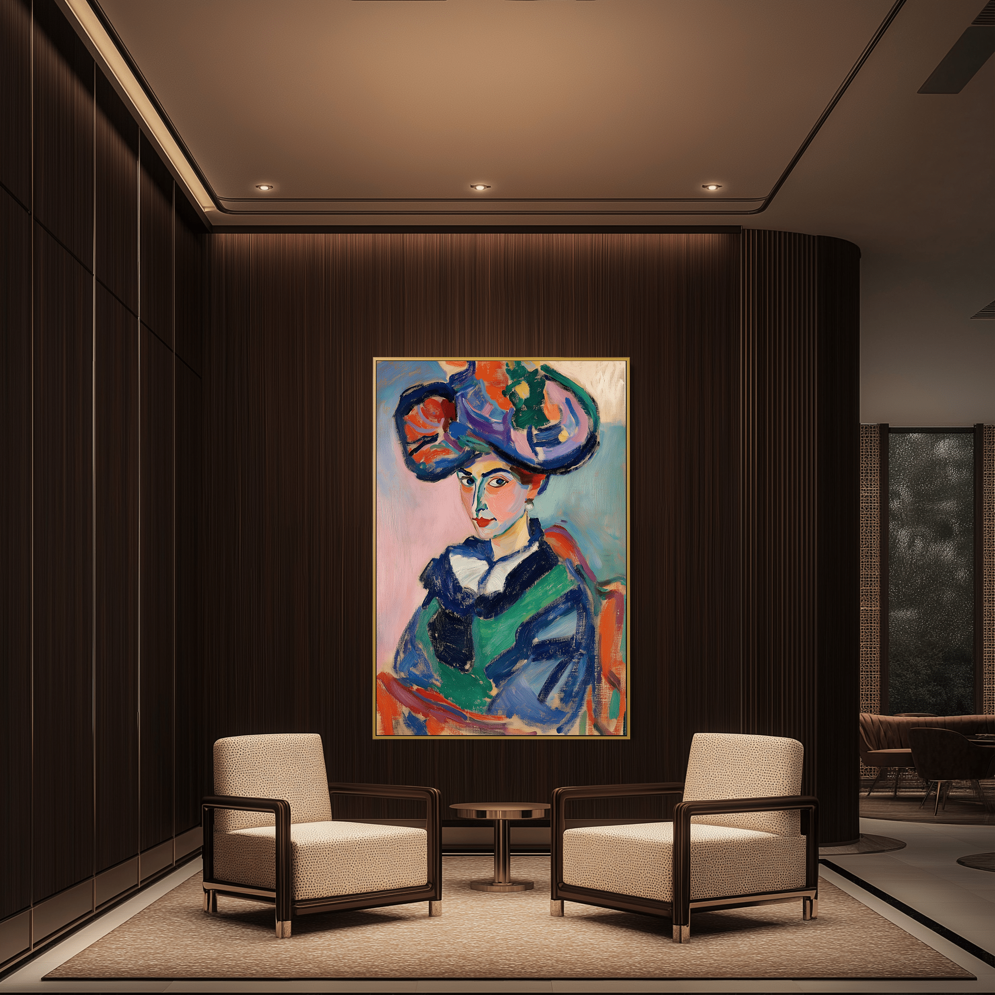 The Lady in Blue UA - 283 - Unique Aesthetics