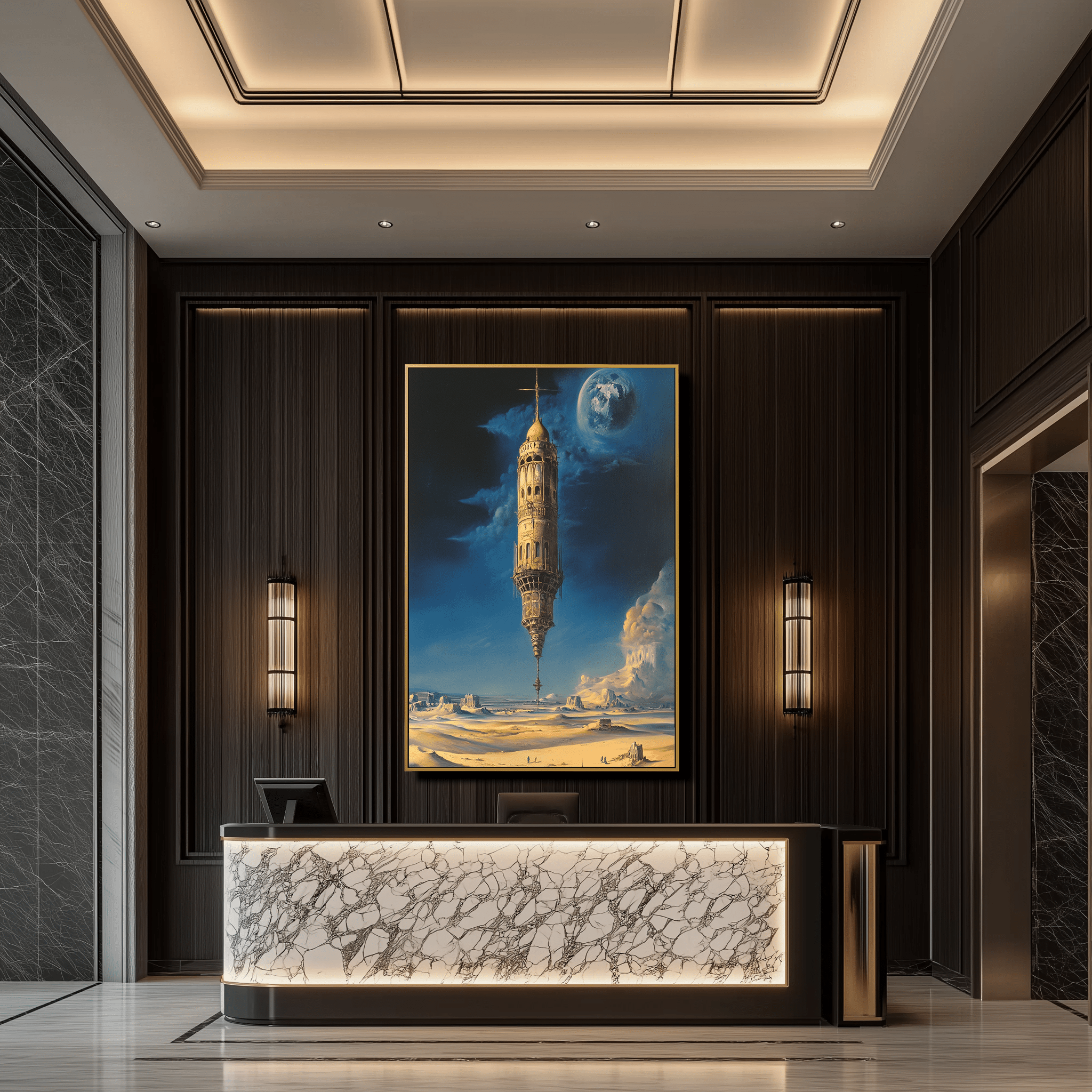 The Paradox Tower UA - 395 - Unique Aesthetics