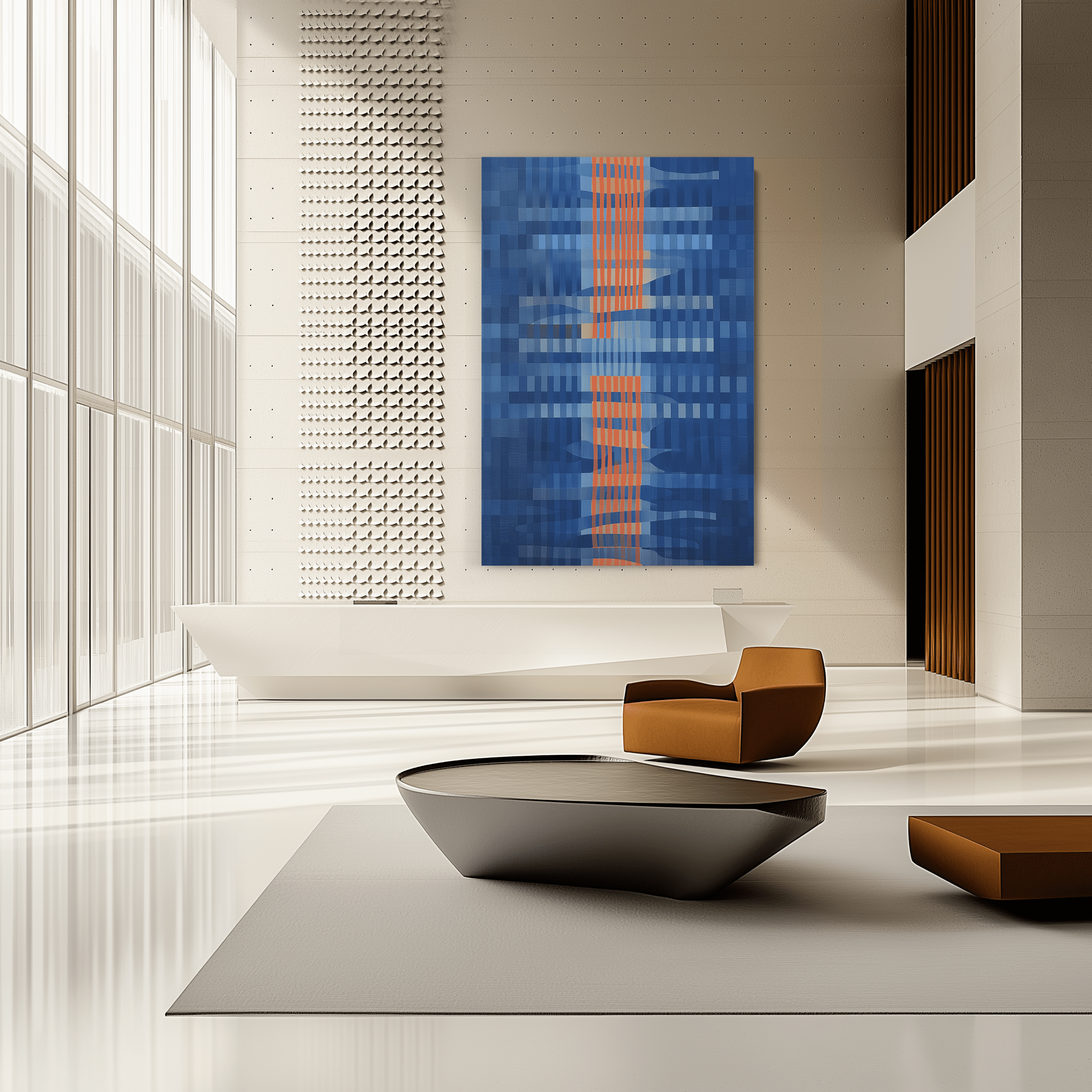 Tides on a Grid UA - 1263 - Unique Aesthetics