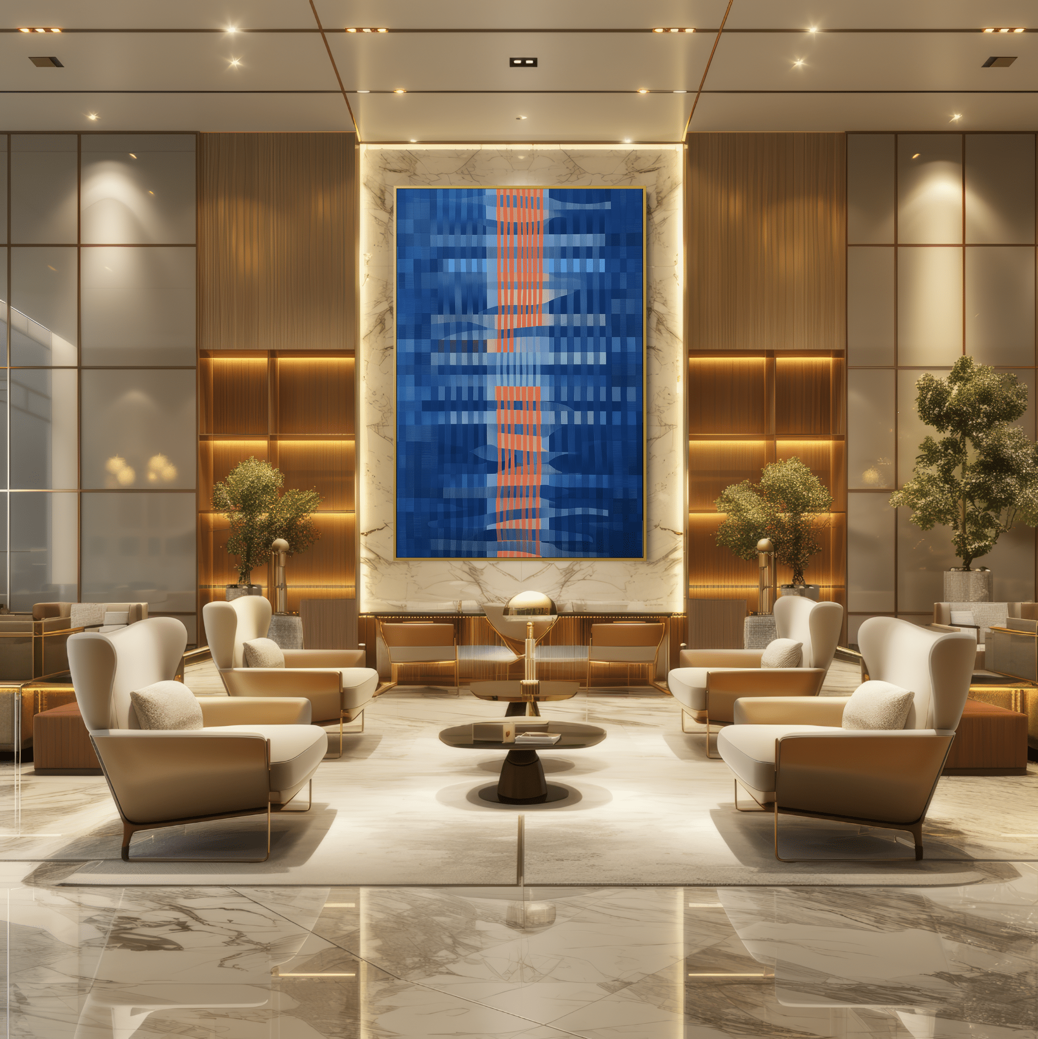 Tides on a Grid UA - 1263 - Unique Aesthetics