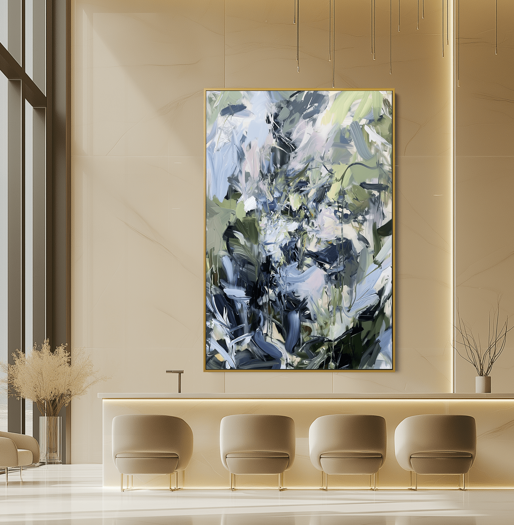 Where Green Devours Blue UA - 1340 - Unique Aesthetics