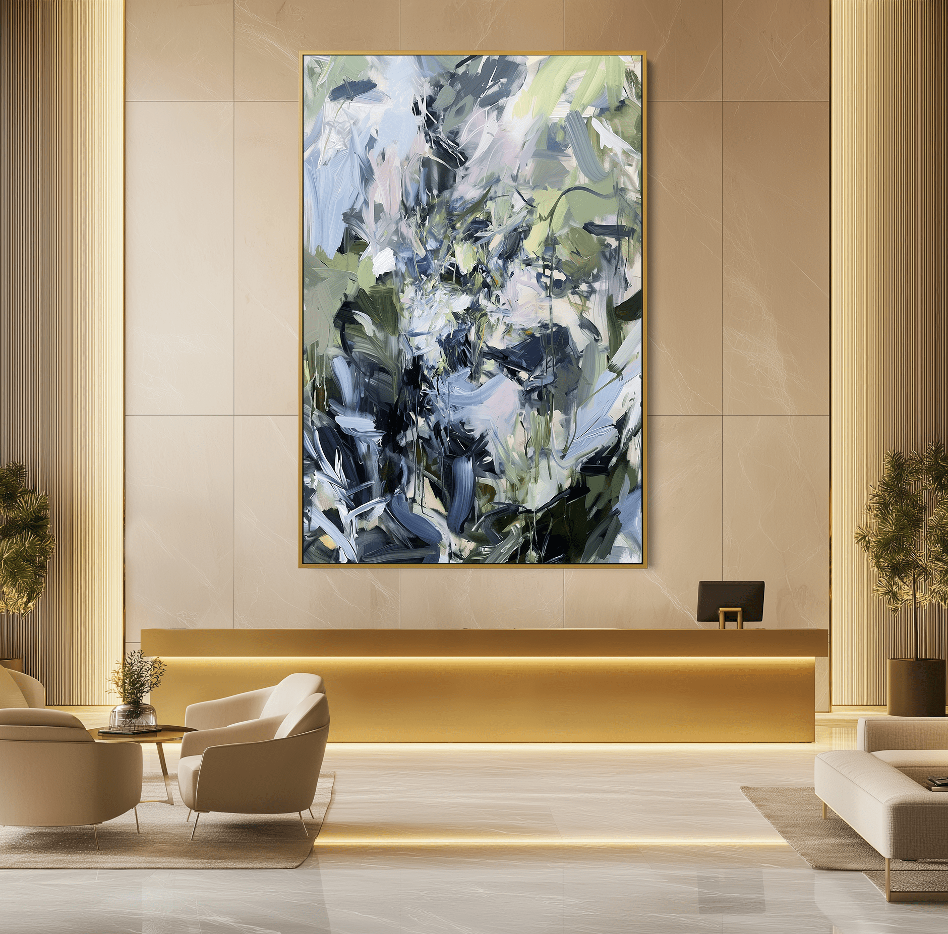 Where Green Devours Blue UA - 1340 - Unique Aesthetics