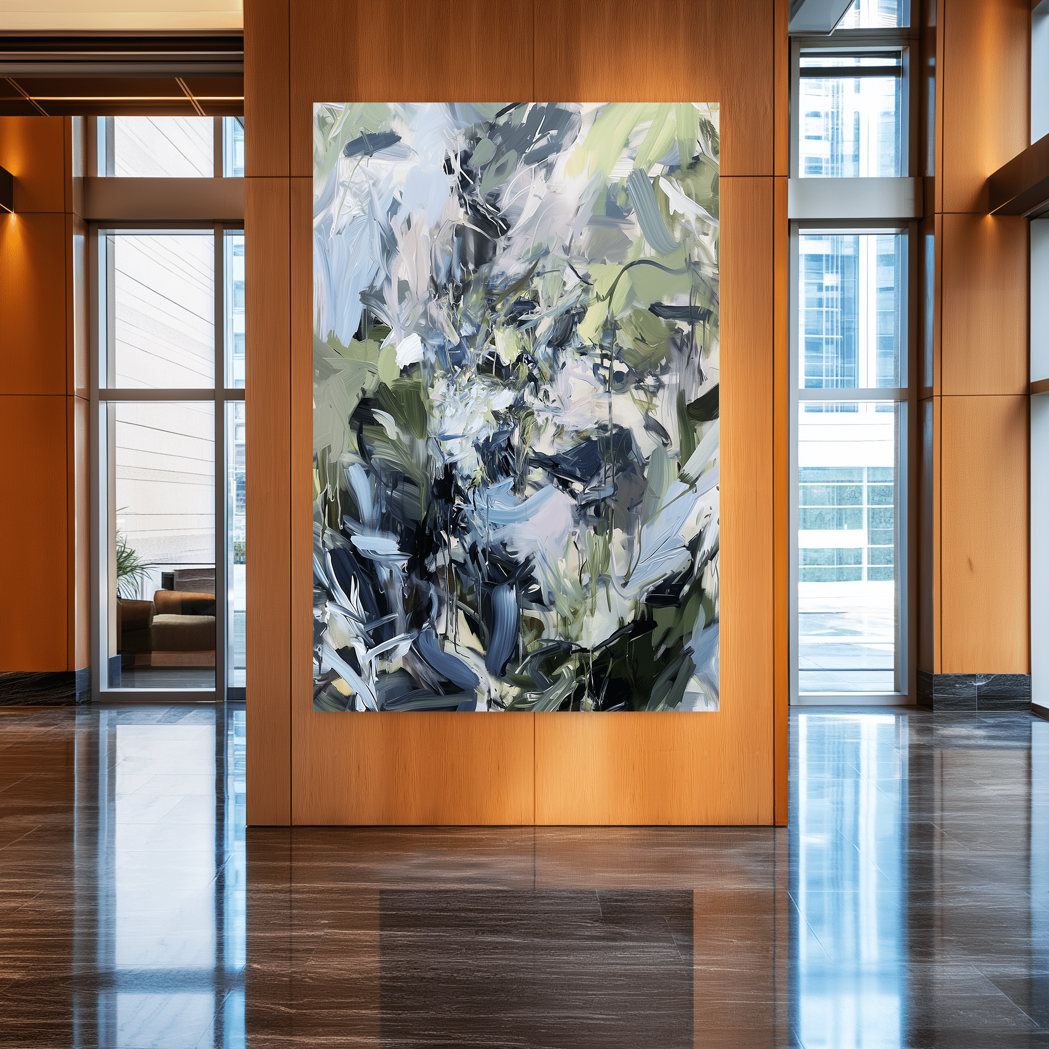 Where Green Devours Blue UA - 1340 - Unique Aesthetics