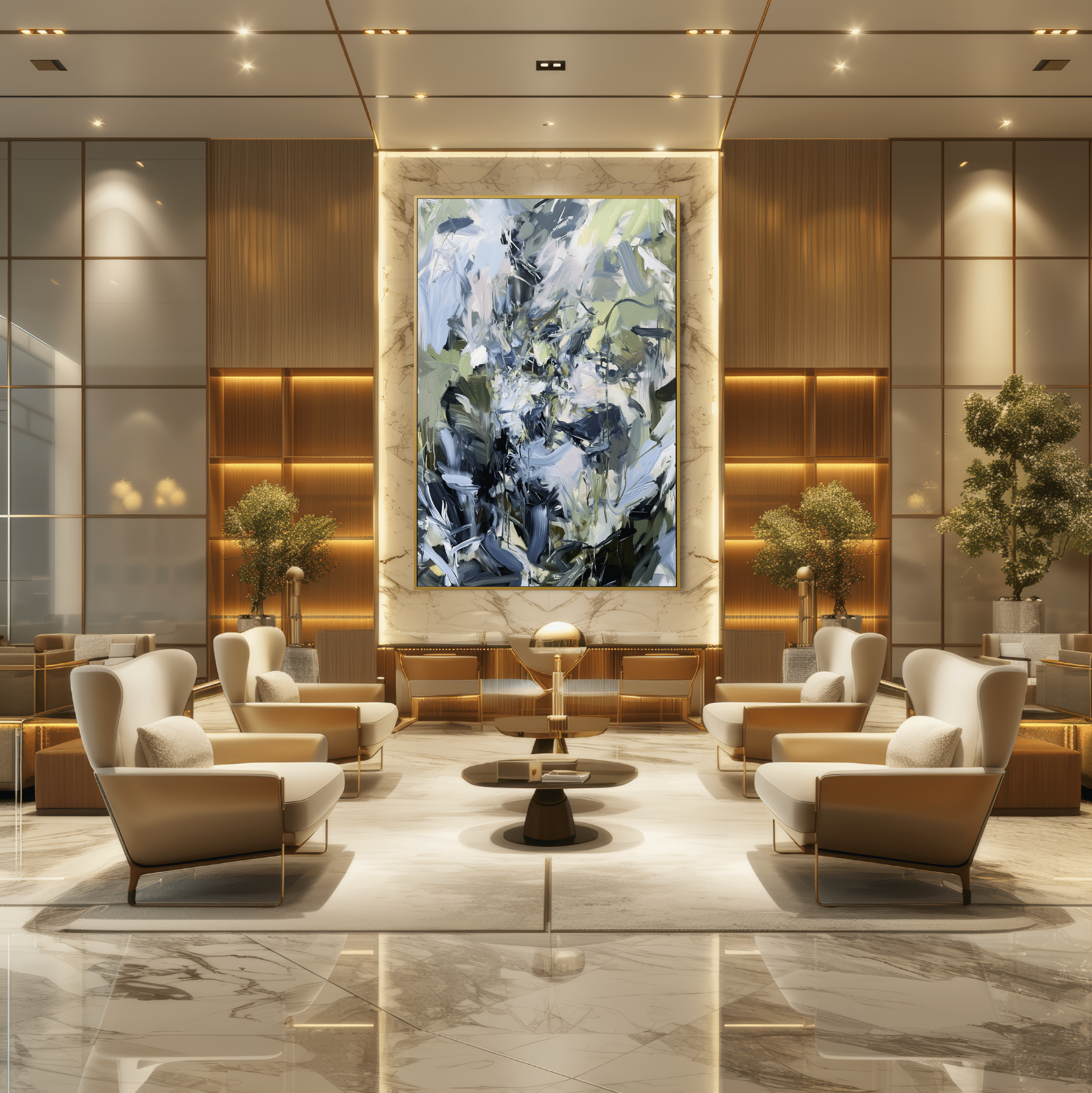 Where Green Devours Blue UA - 1340 - Unique Aesthetics