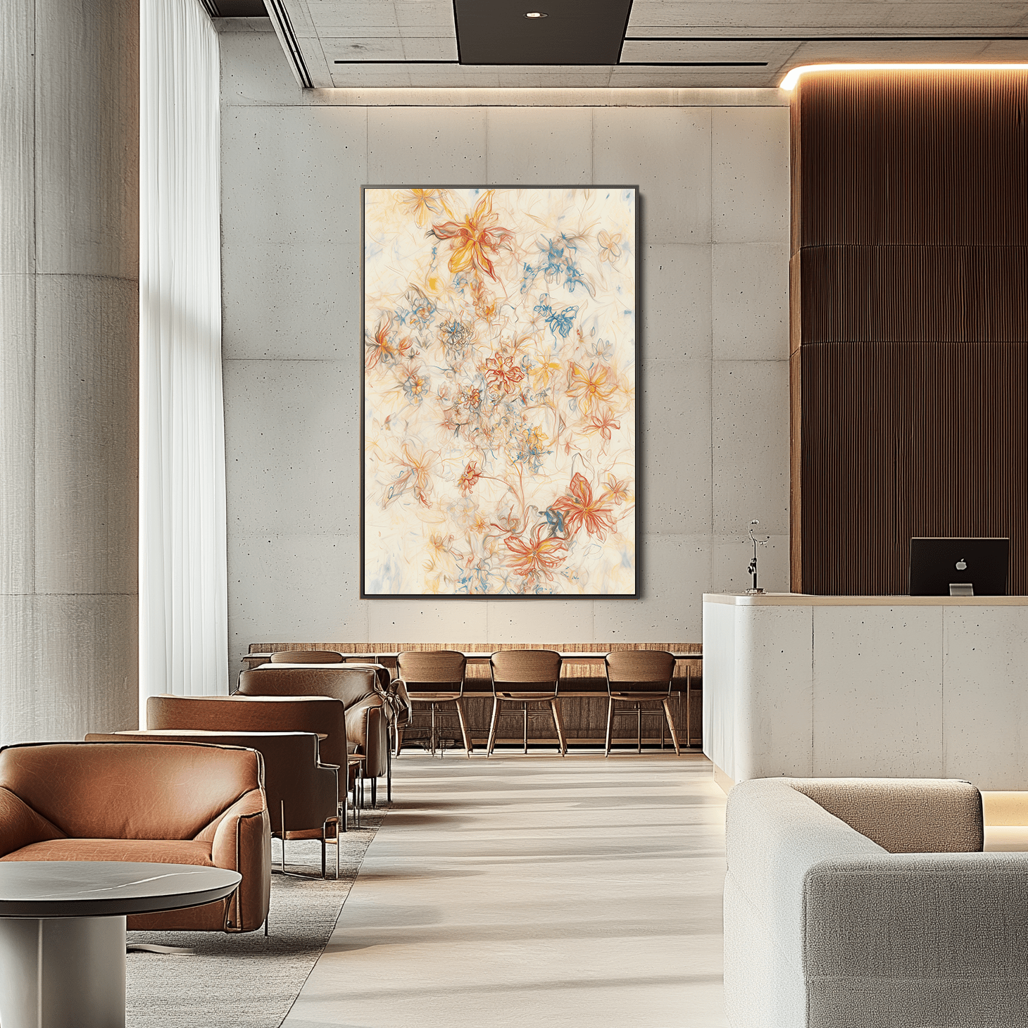 Whirlwind of Blossoms UA - 1256 - Unique Aesthetics