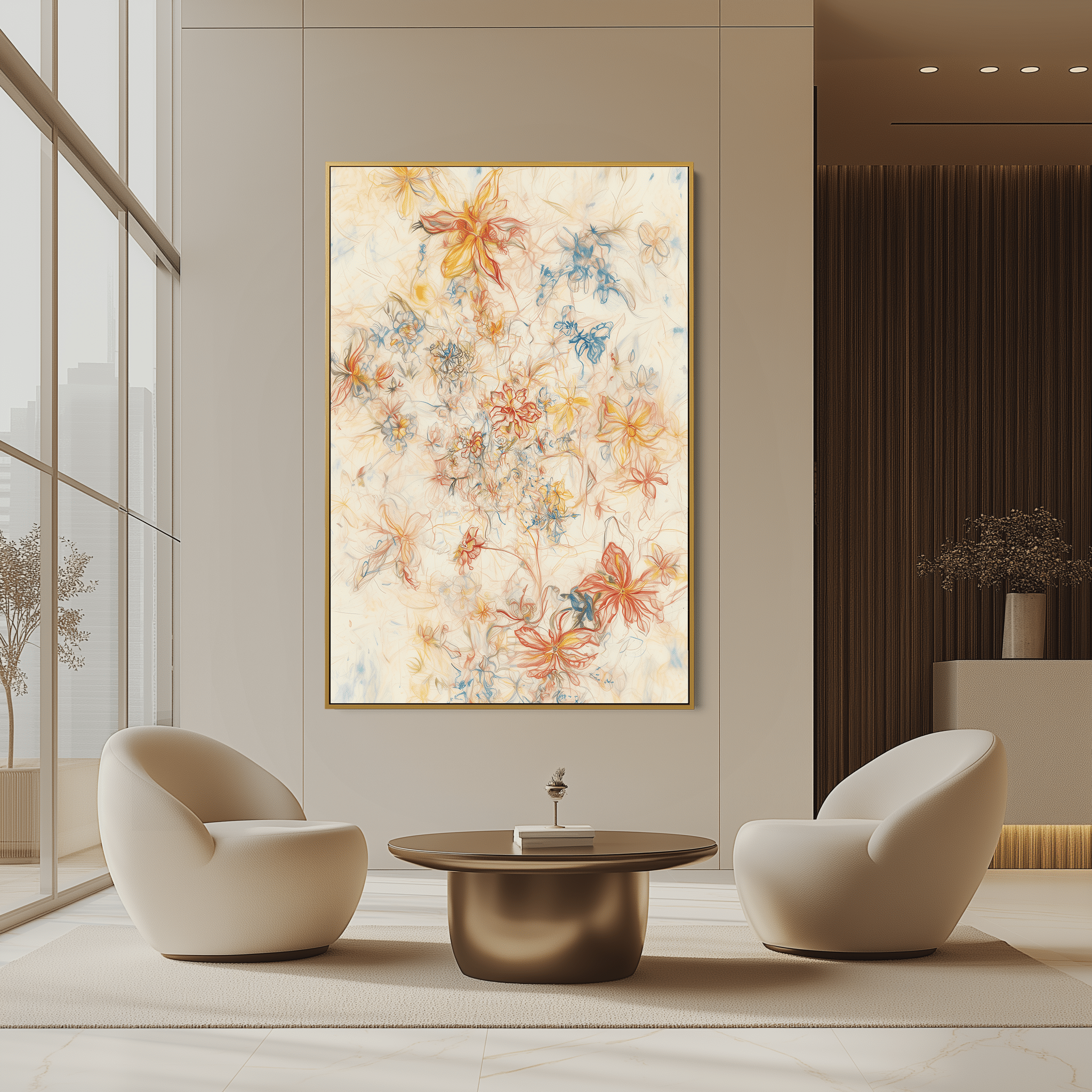 Whirlwind of Blossoms UA - 1256 - Unique Aesthetics