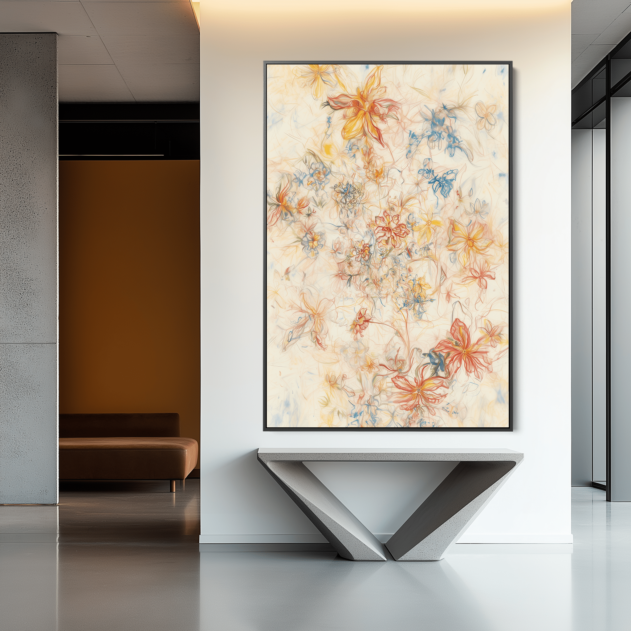 Whirlwind of Blossoms UA - 1256 - Unique Aesthetics