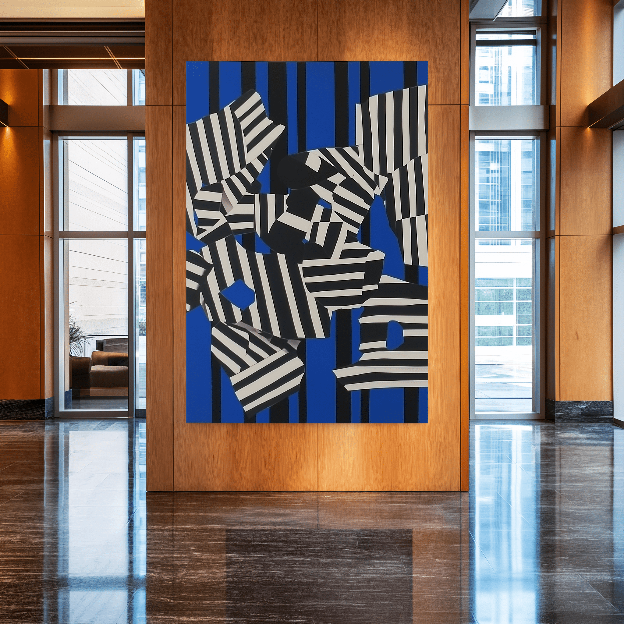 Zebra Collapse UA - 1141 - Unique Aesthetics