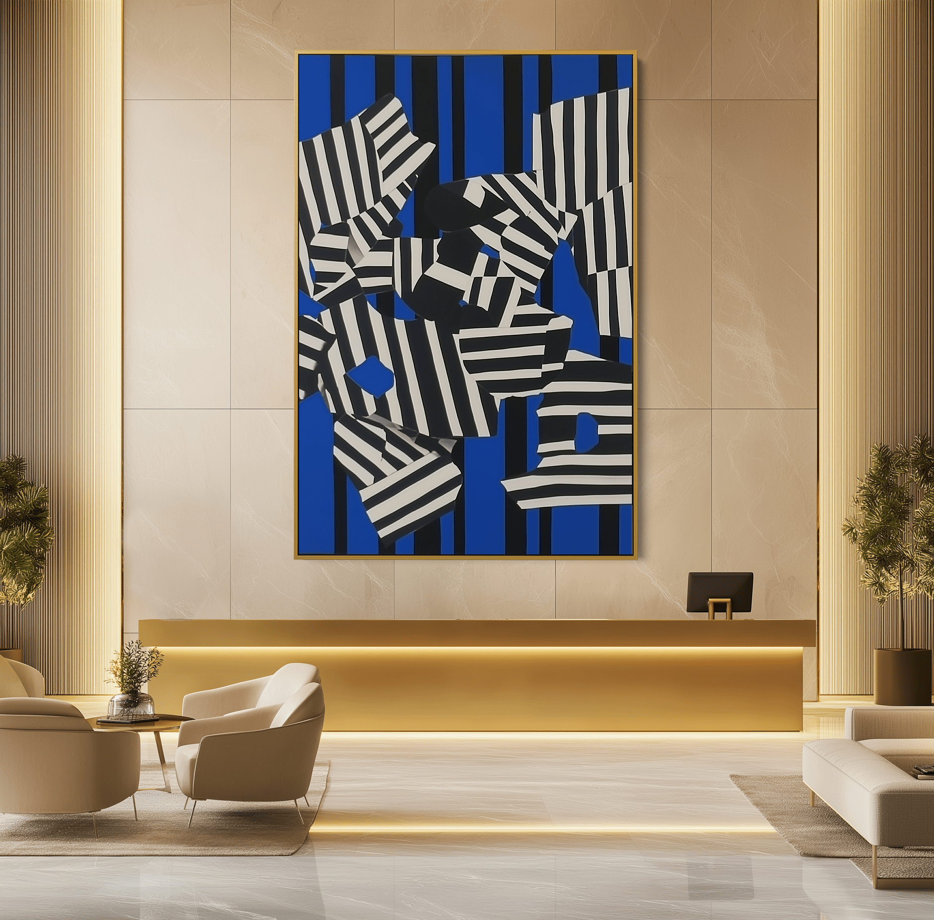 Zebra Collapse UA - 1141 - Unique Aesthetics