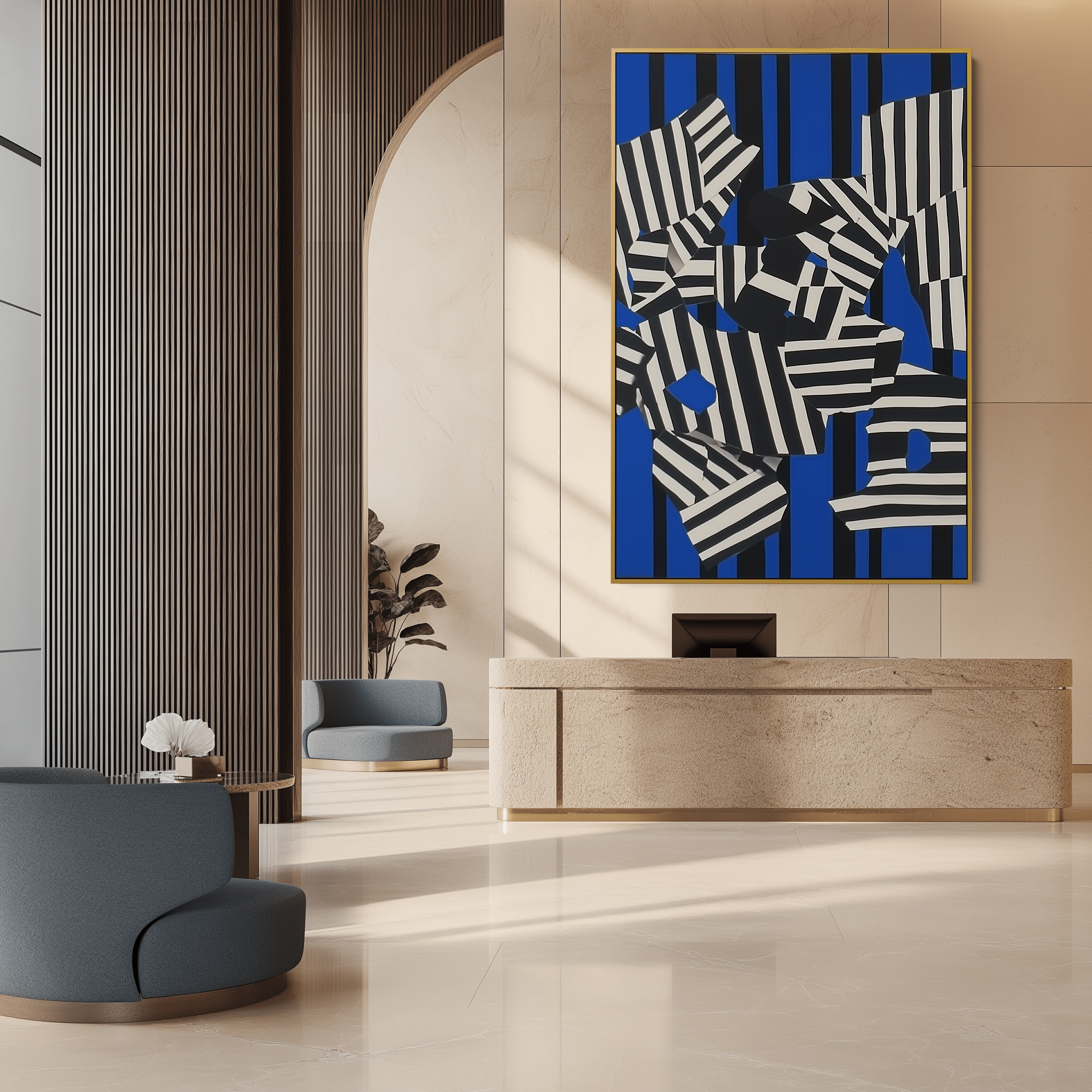 Zebra Collapse UA - 1141 - Unique Aesthetics