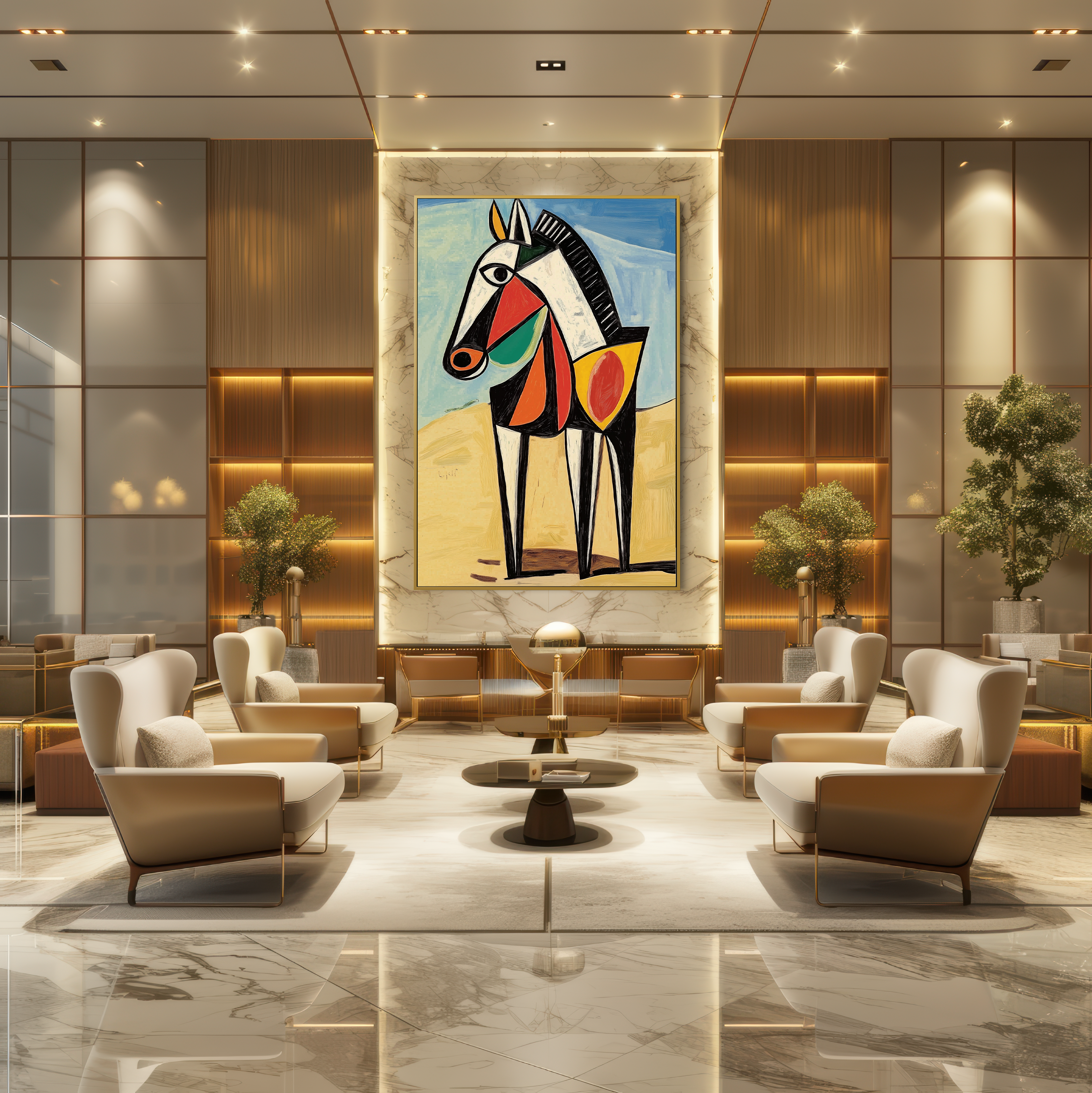 CUBIST STALLION #UA-131