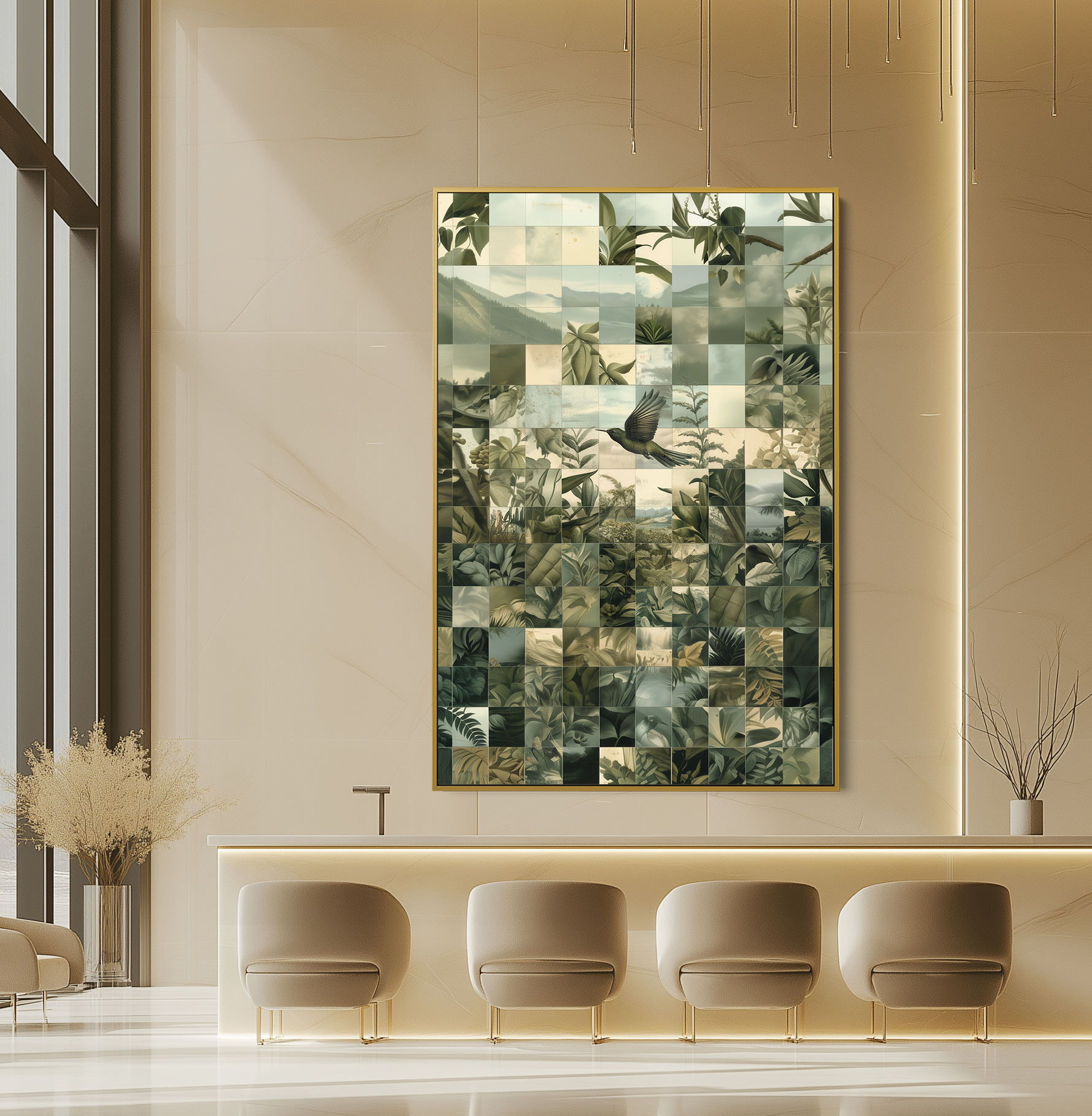 Botanical Memory Grid #UA-1011