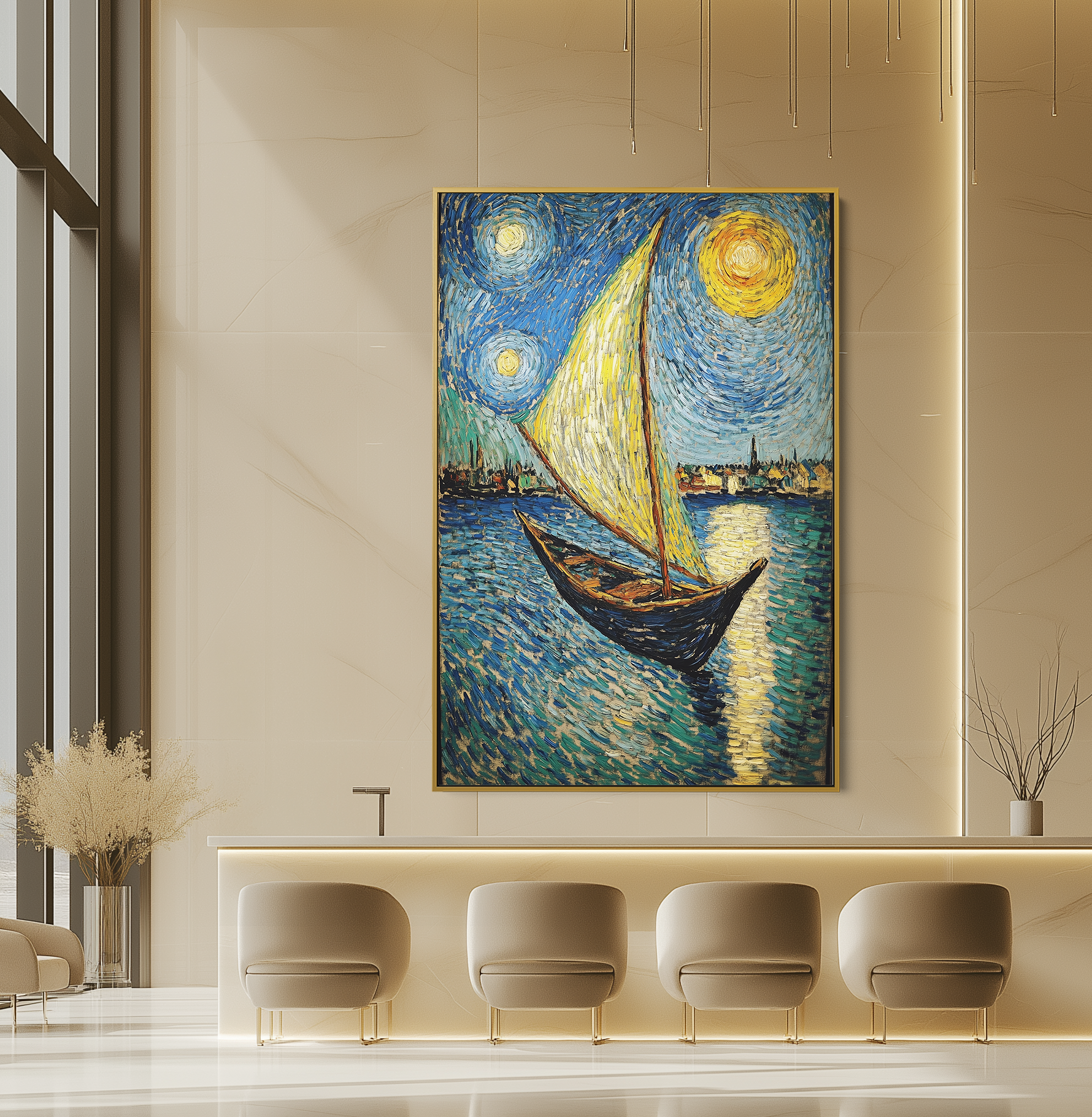 Sails in Twilight #UA-107