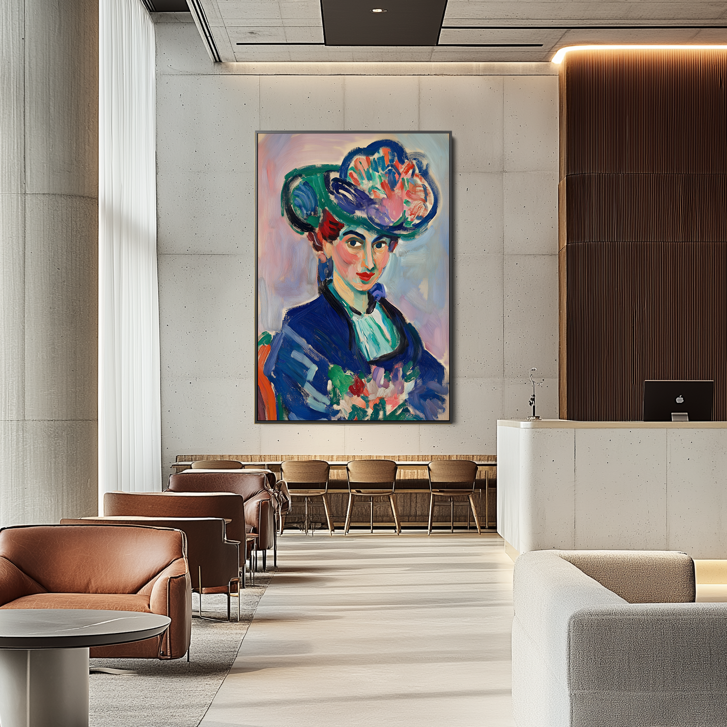 The Lady in Blue #UA-282