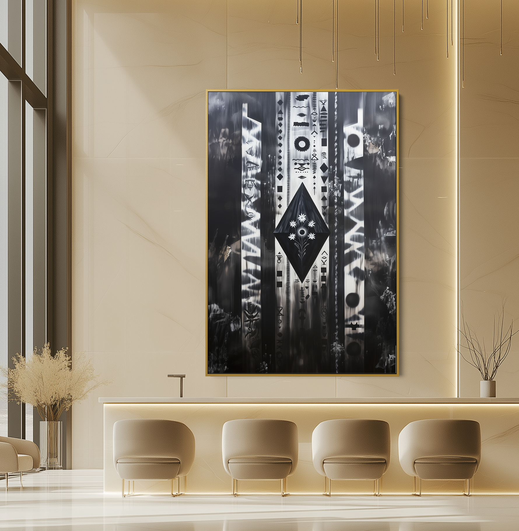 Midnight Glyphs #UA-1095