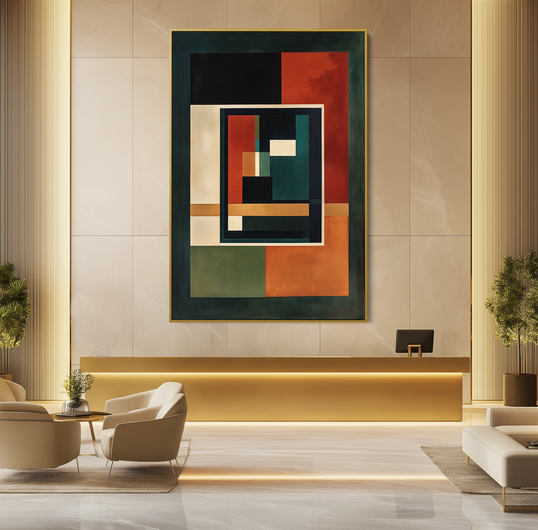 Framed Within #UA-1176