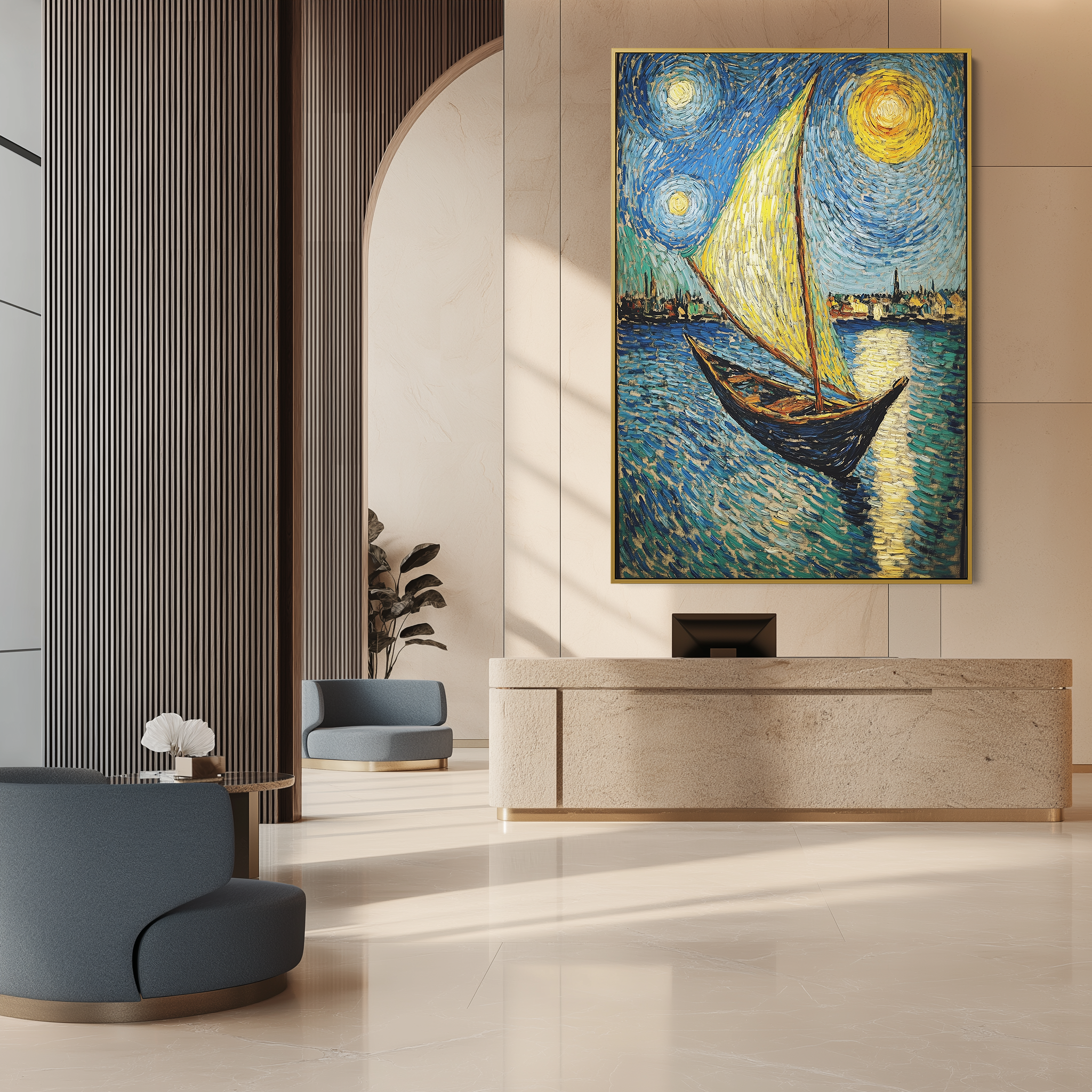 Sails in Twilight #UA-107