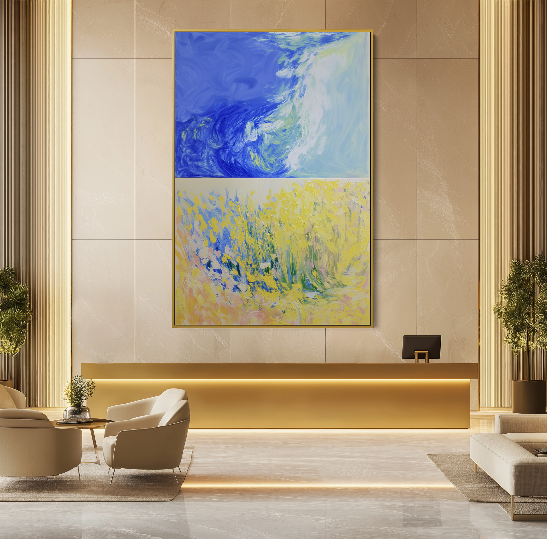 Waves Meet the Meadow #UA-1302