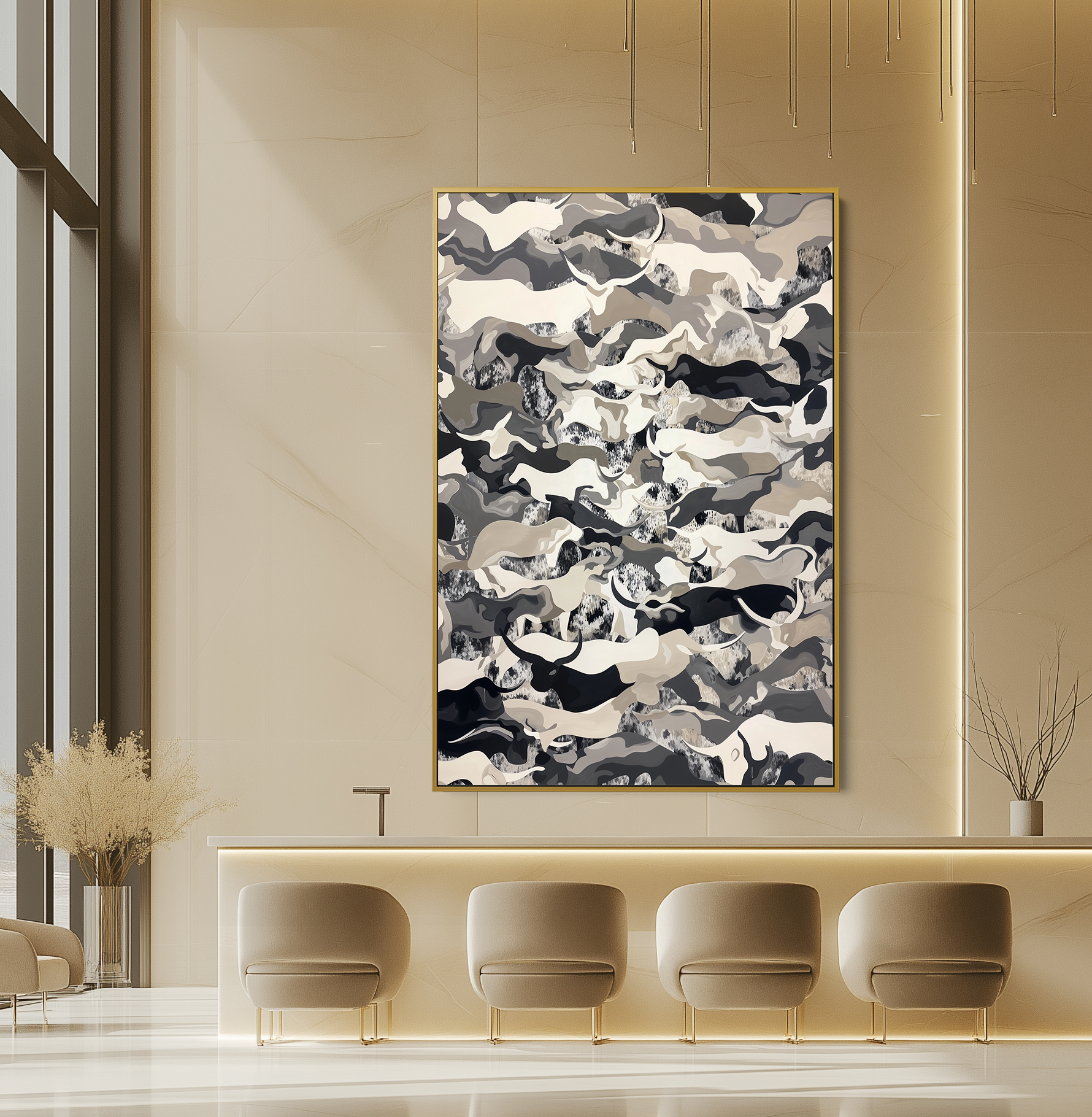 Monochrome Stampede #UA-1342