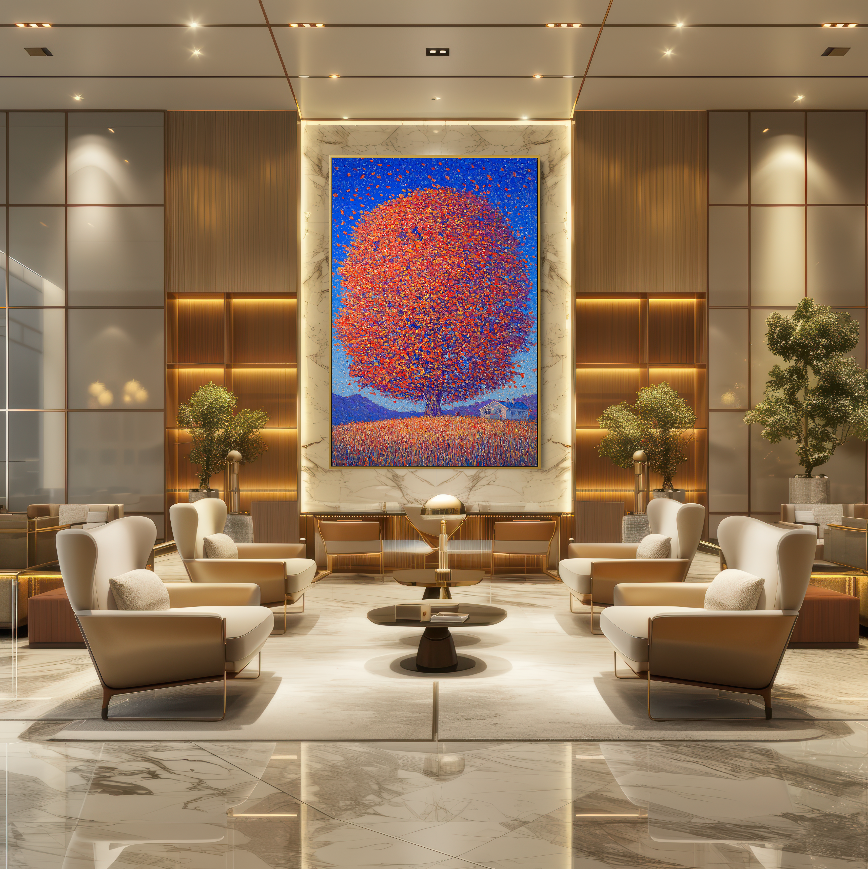 Saffron Stillness #UA-672