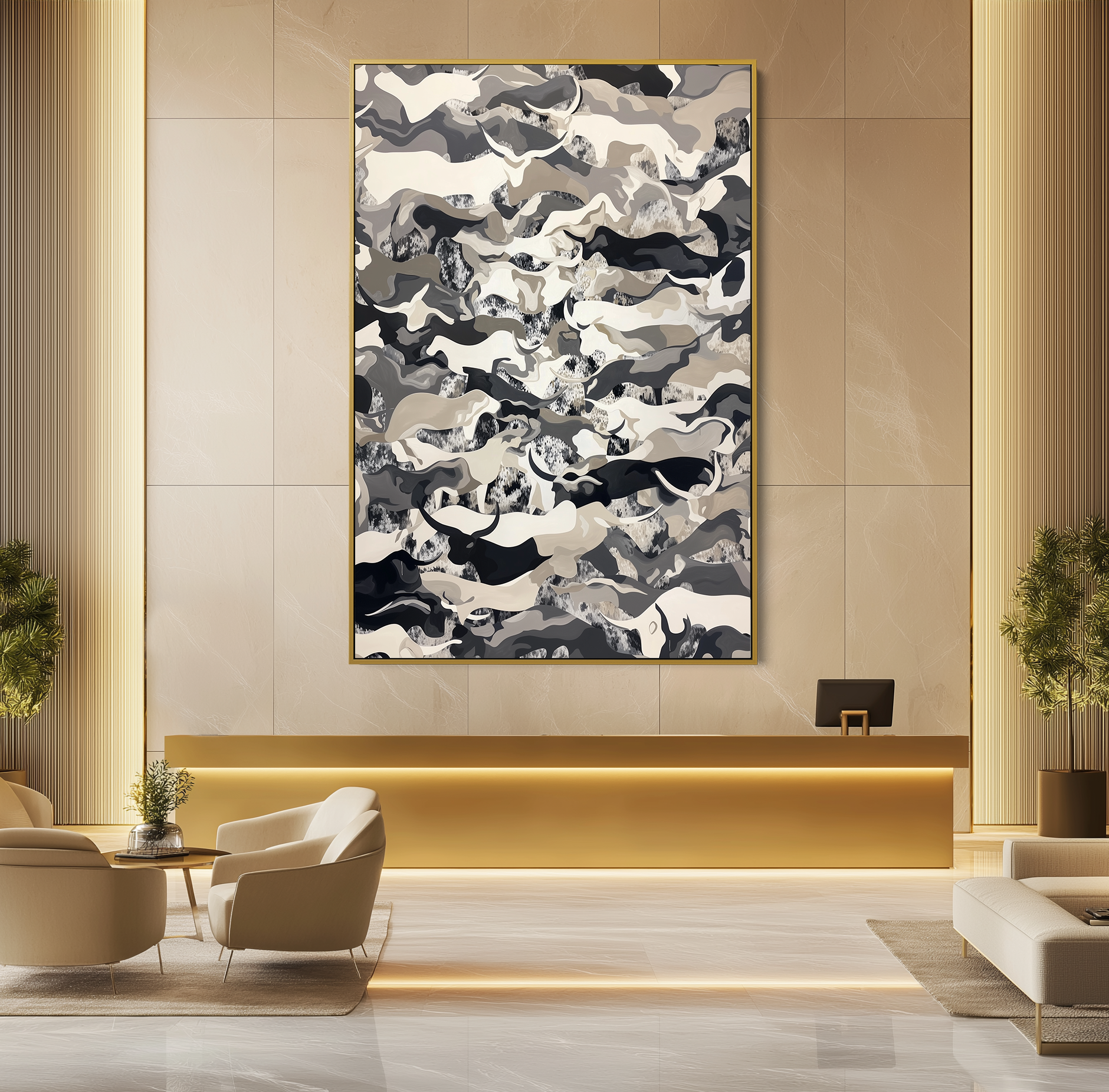 Monochrome Stampede #UA-1342