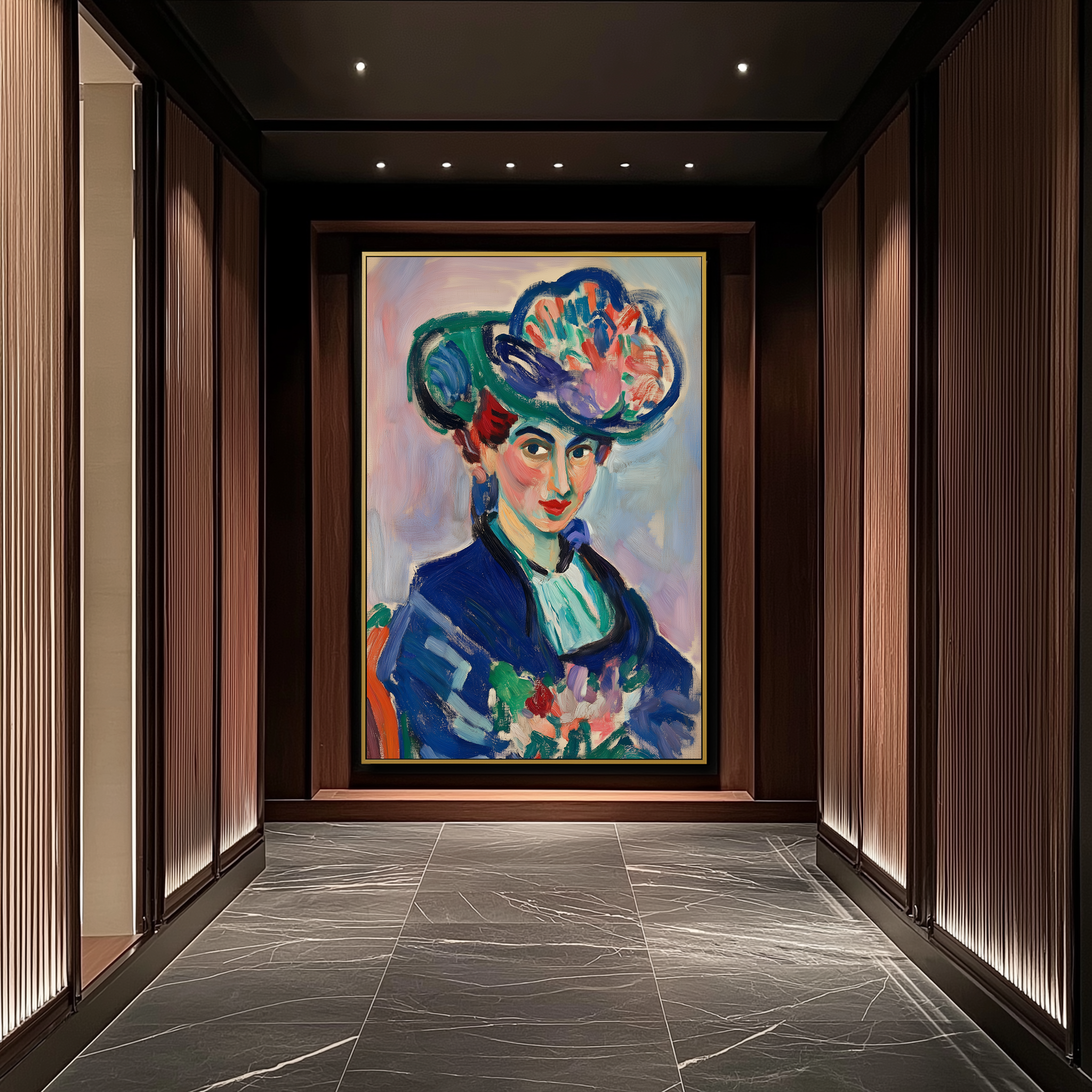 The Lady in Blue #UA-282