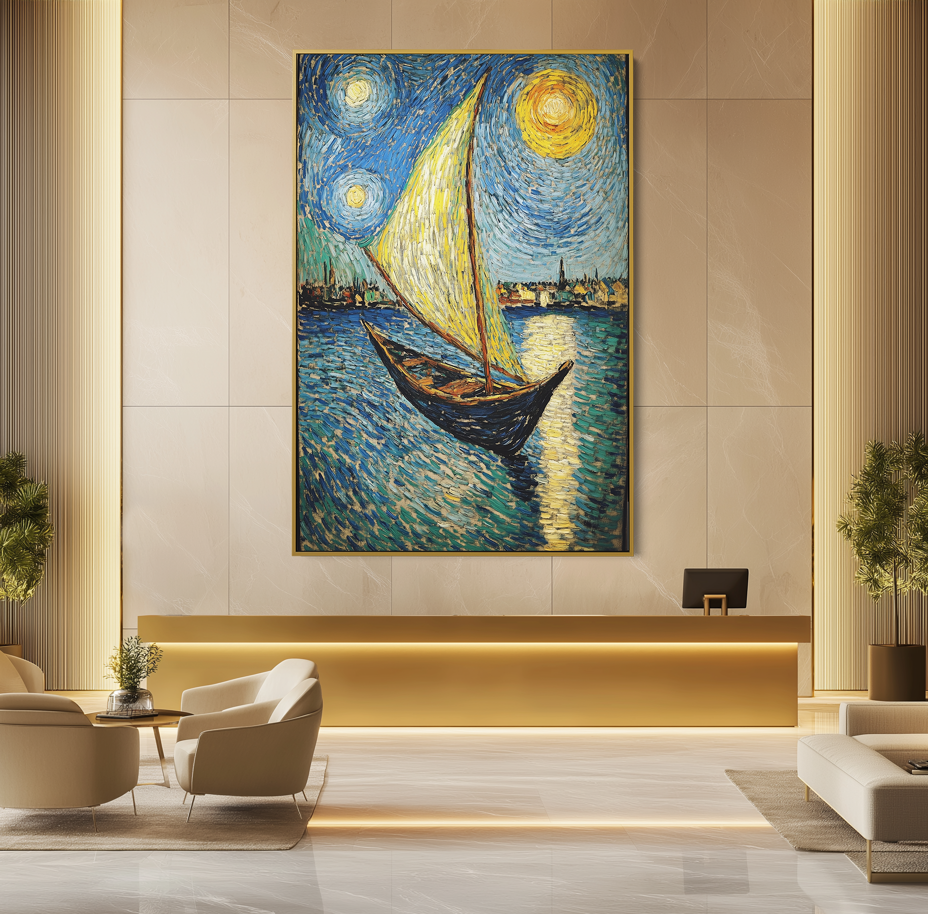 Sails in Twilight #UA-107