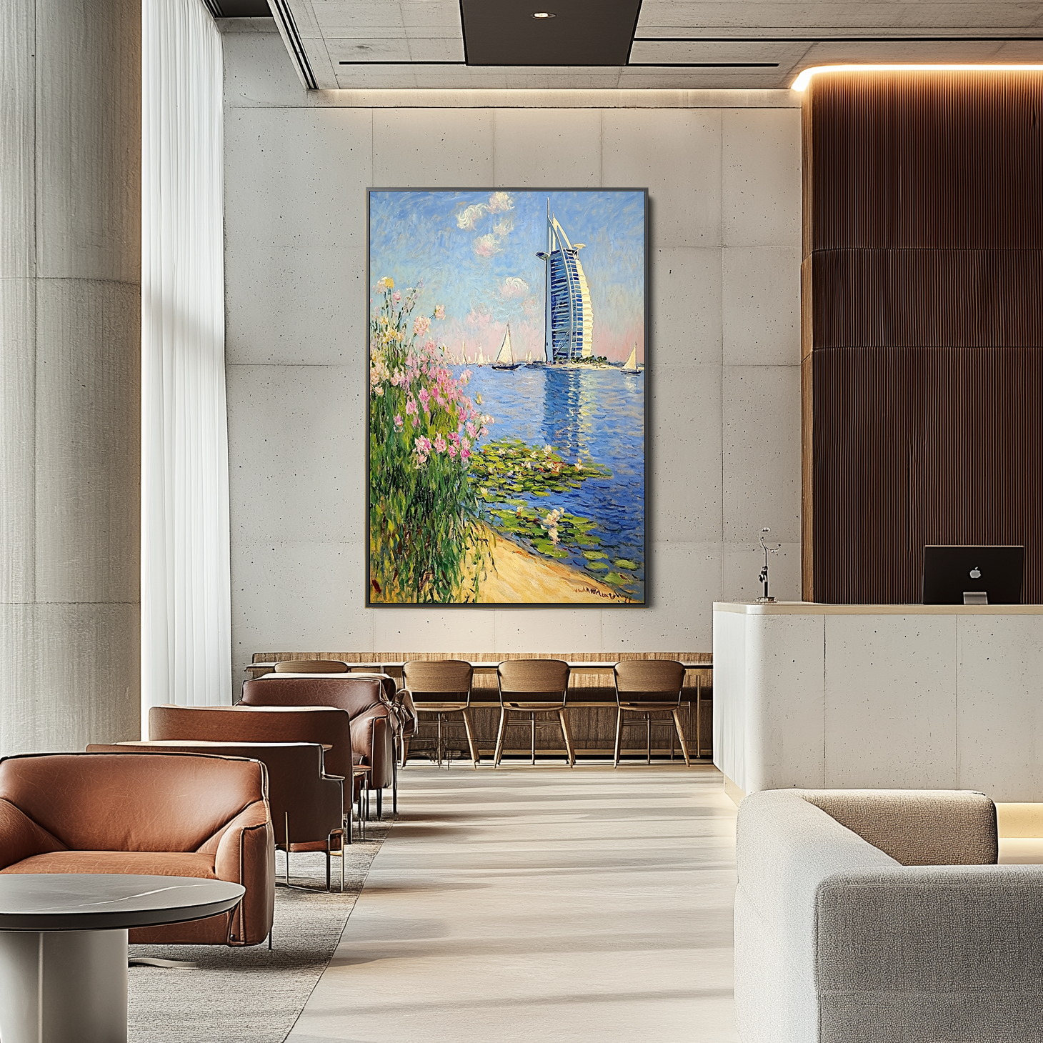 Blossoms & Burj  #UA-97