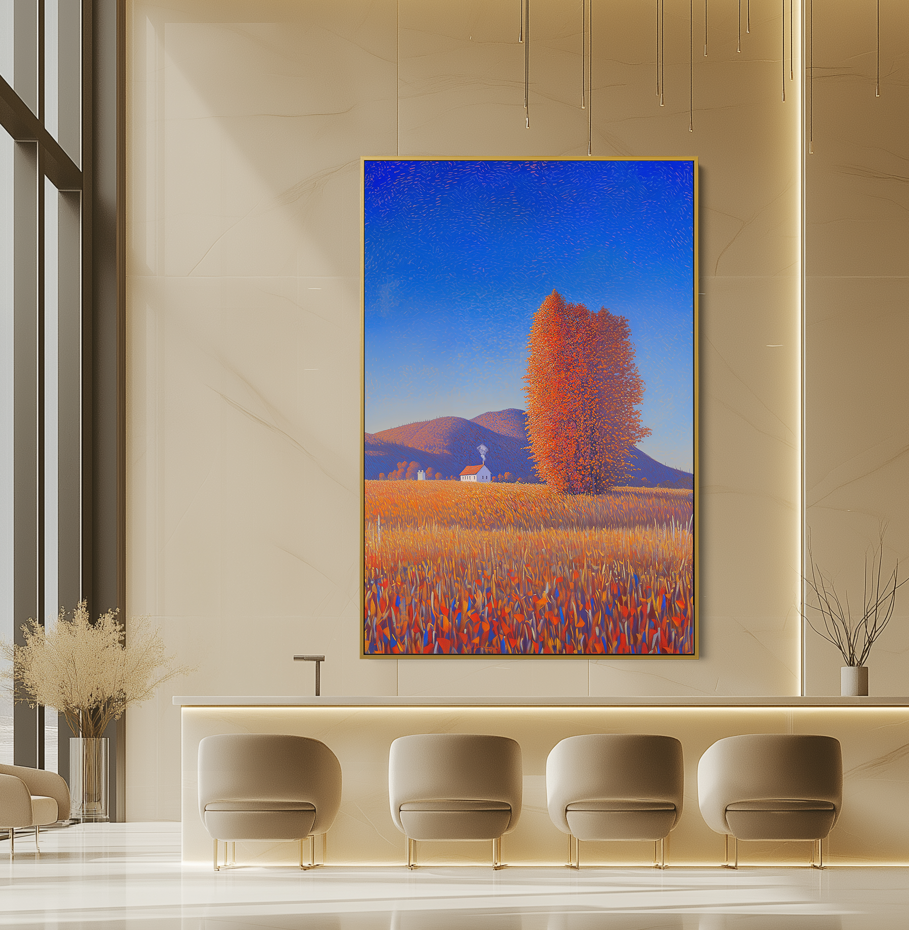 Saffron Stillness #UA-676
