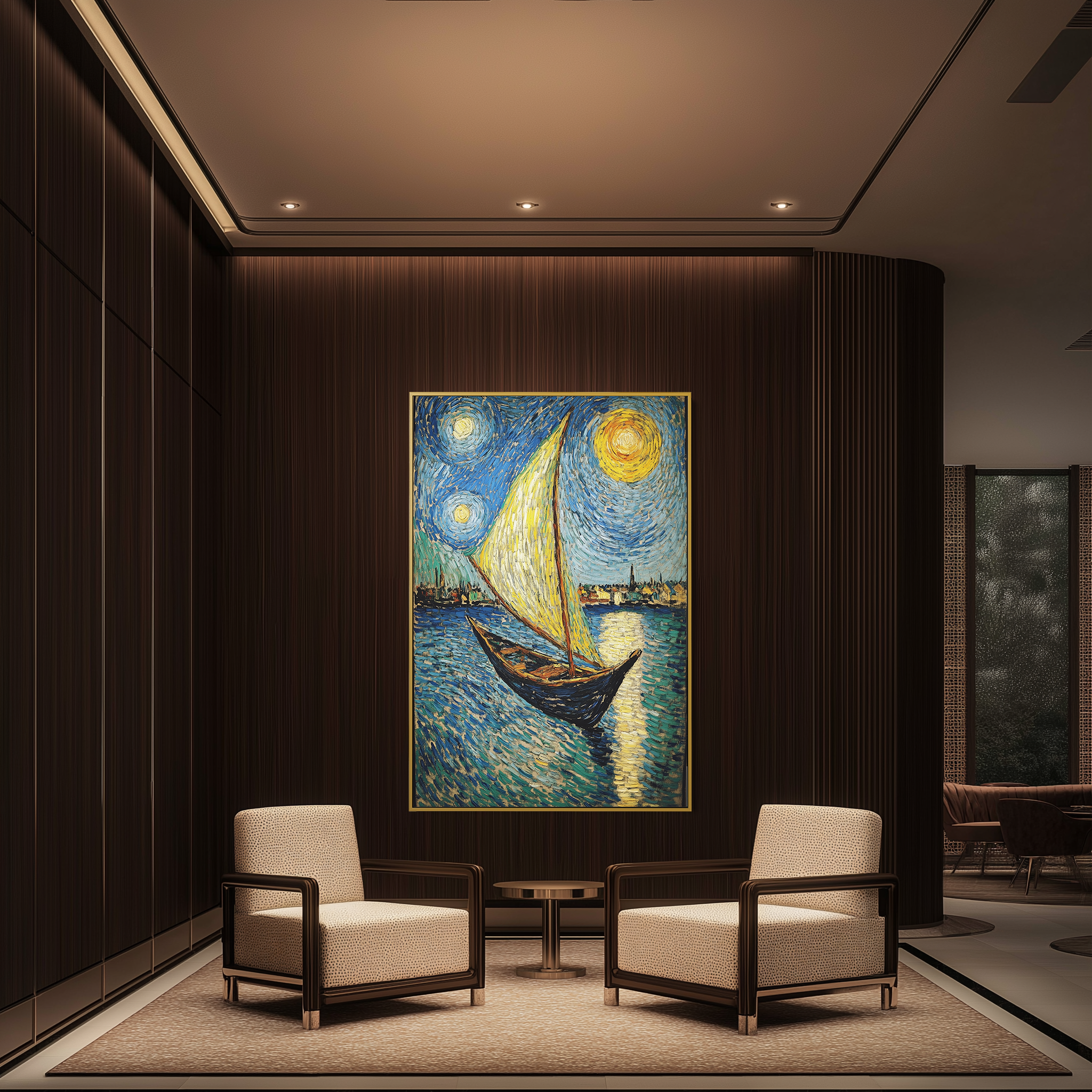 Sails in Twilight #UA-107