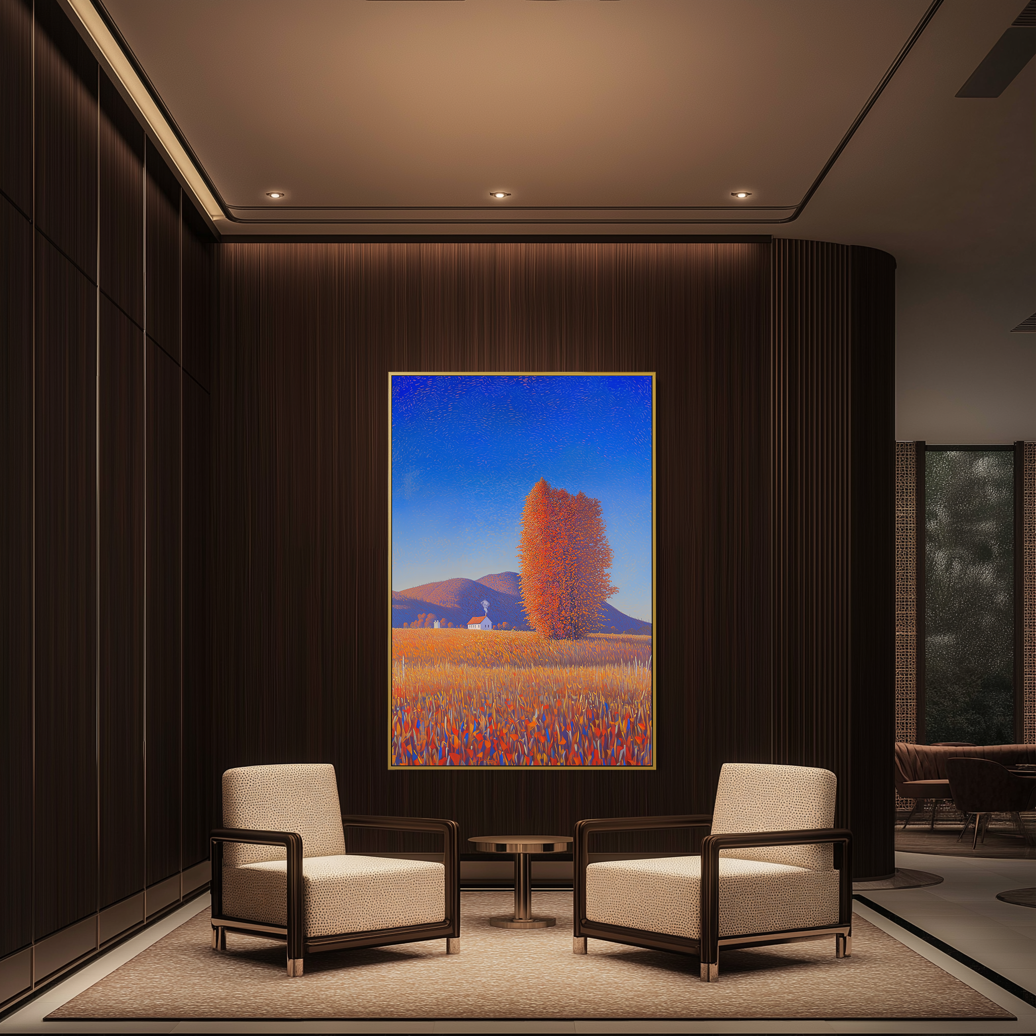 Saffron Stillness #UA-676