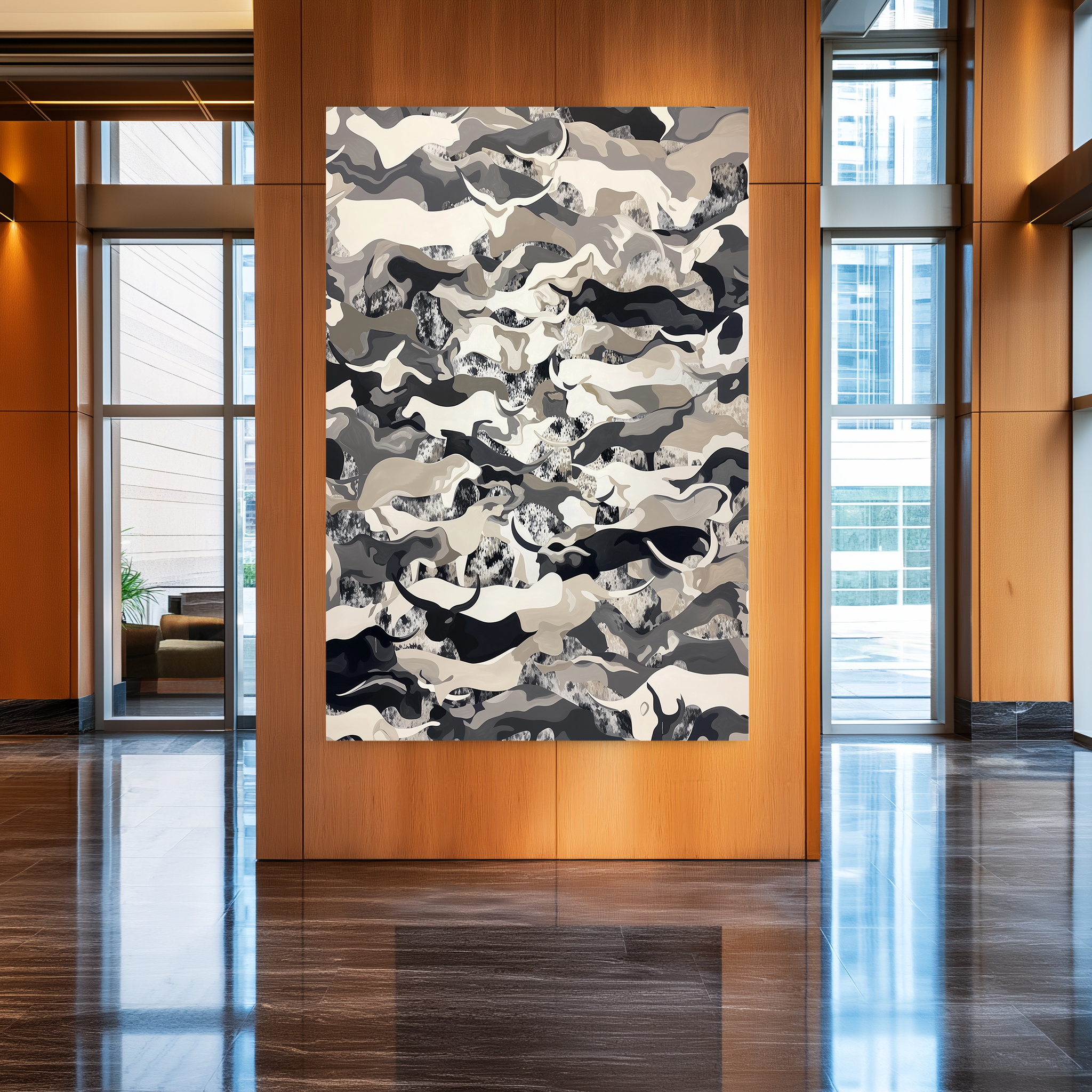 Monochrome Stampede #UA-1342