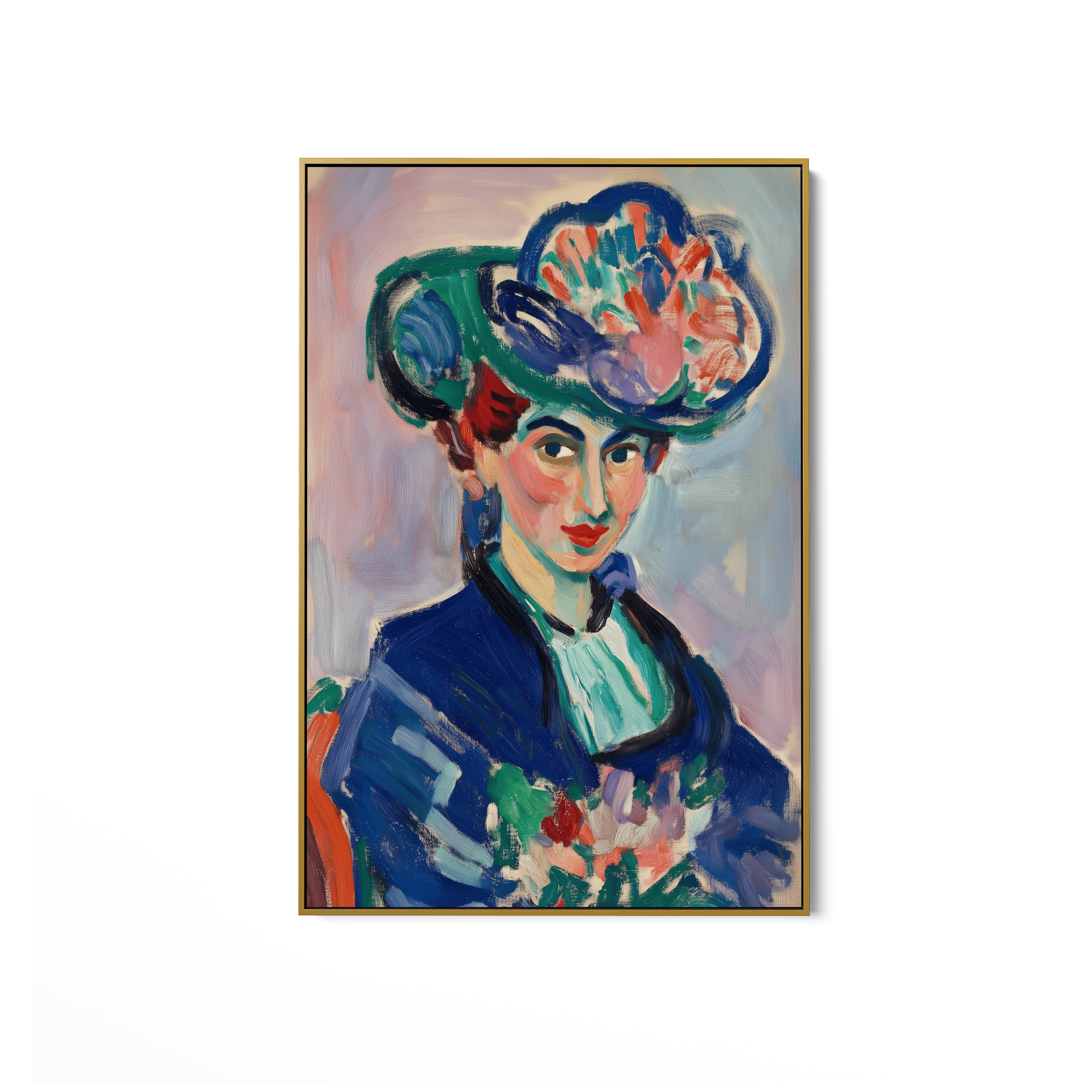 The Lady in Blue #UA-282