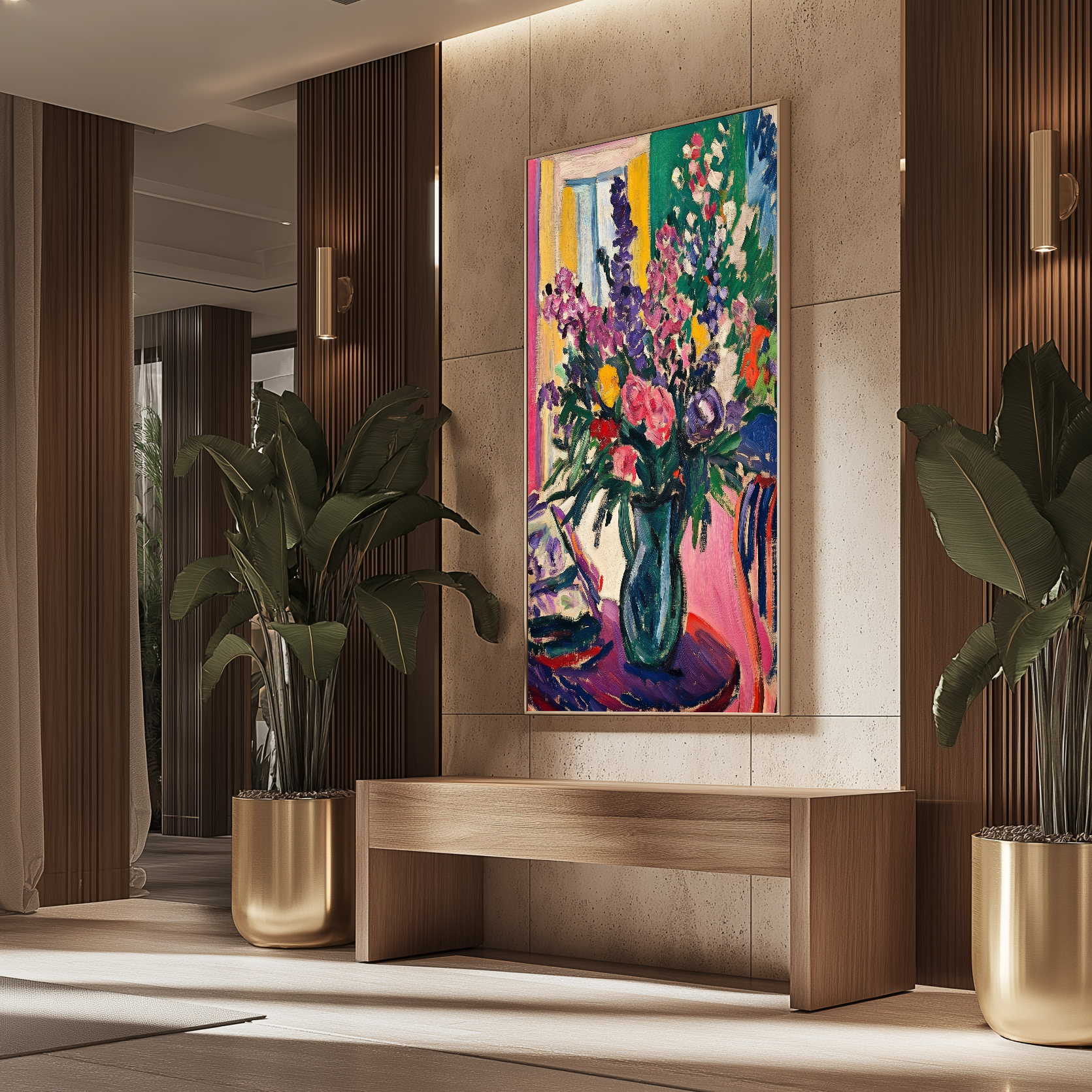 Fauvist Bouquet #UA-286