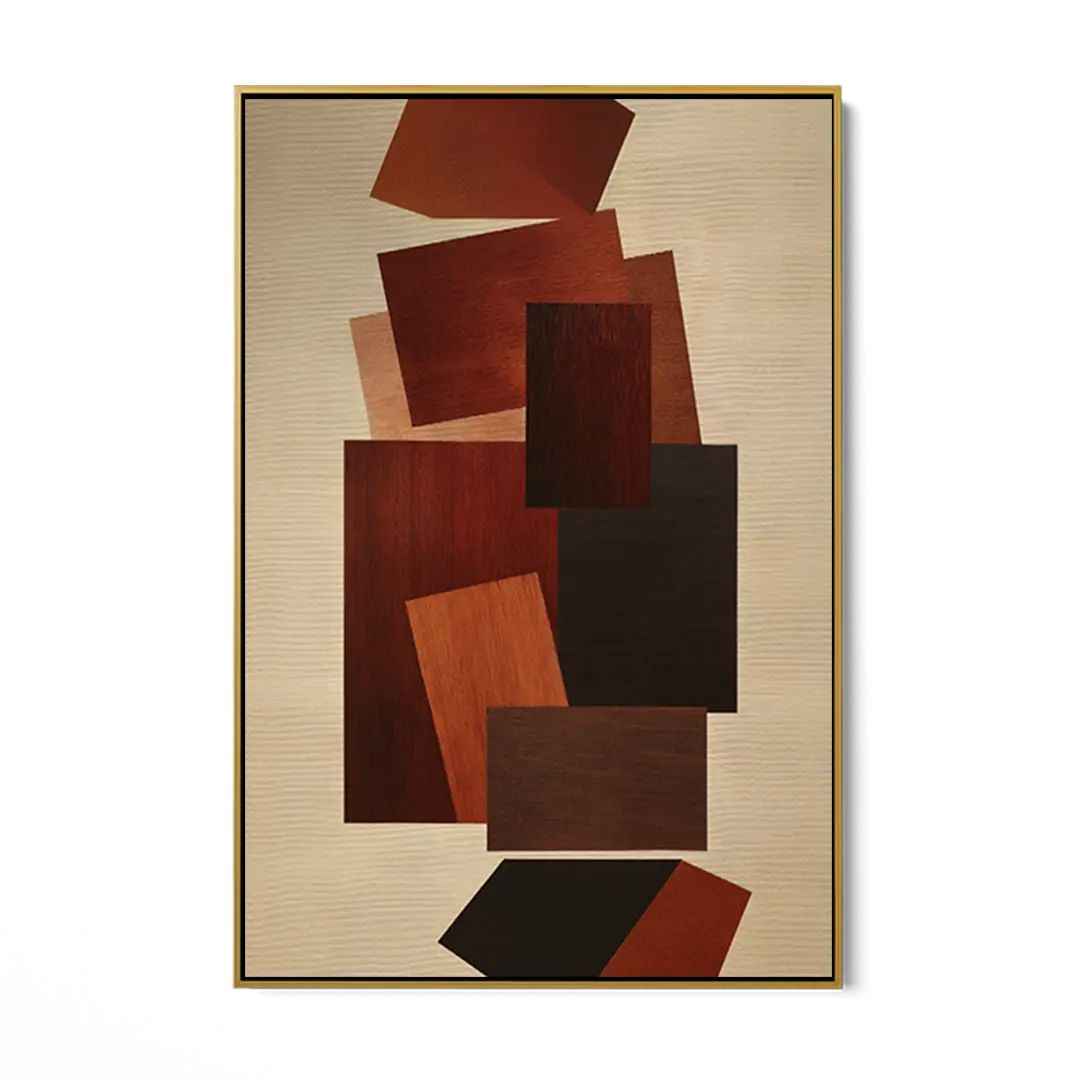 Earthen Collage #UA-1832
