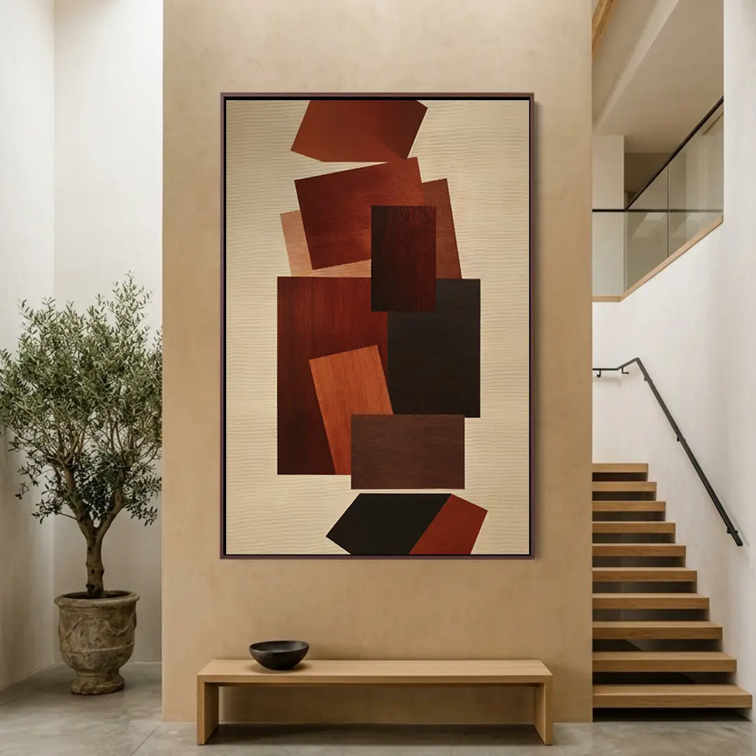 Earthen Collage #UA-1832
