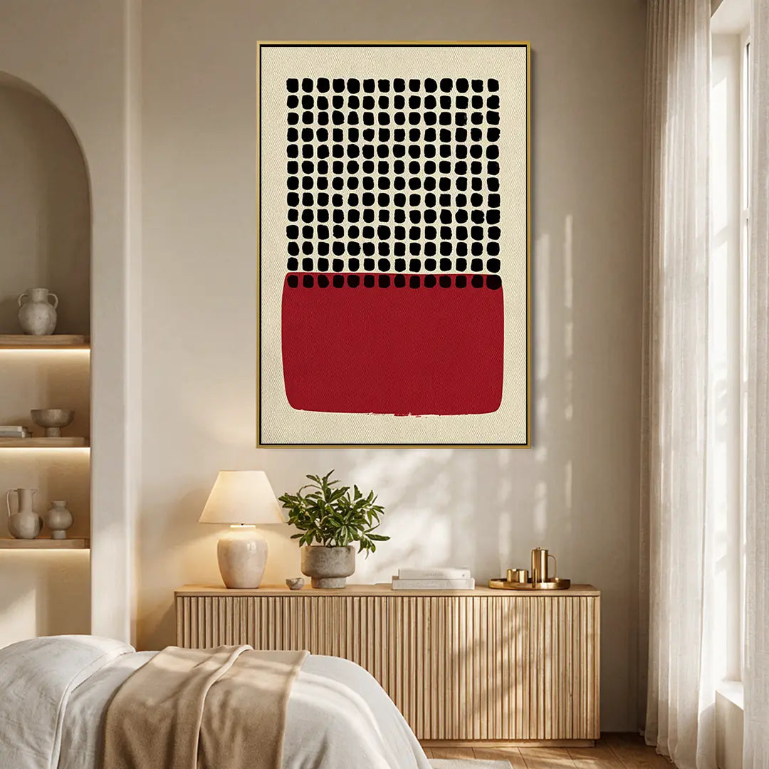 Crimson Grid #UA-1838