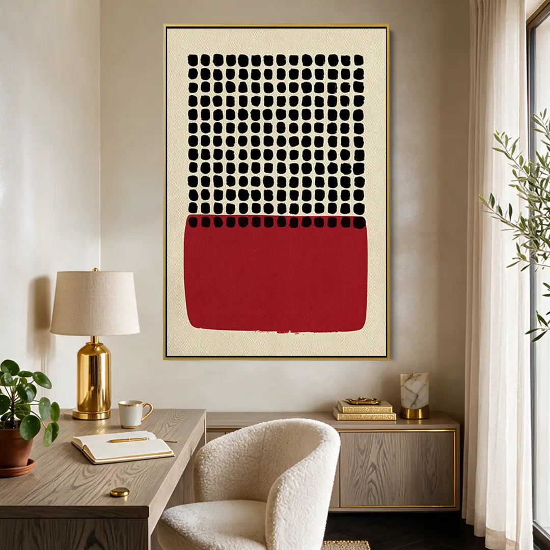 Crimson Grid #UA-1838