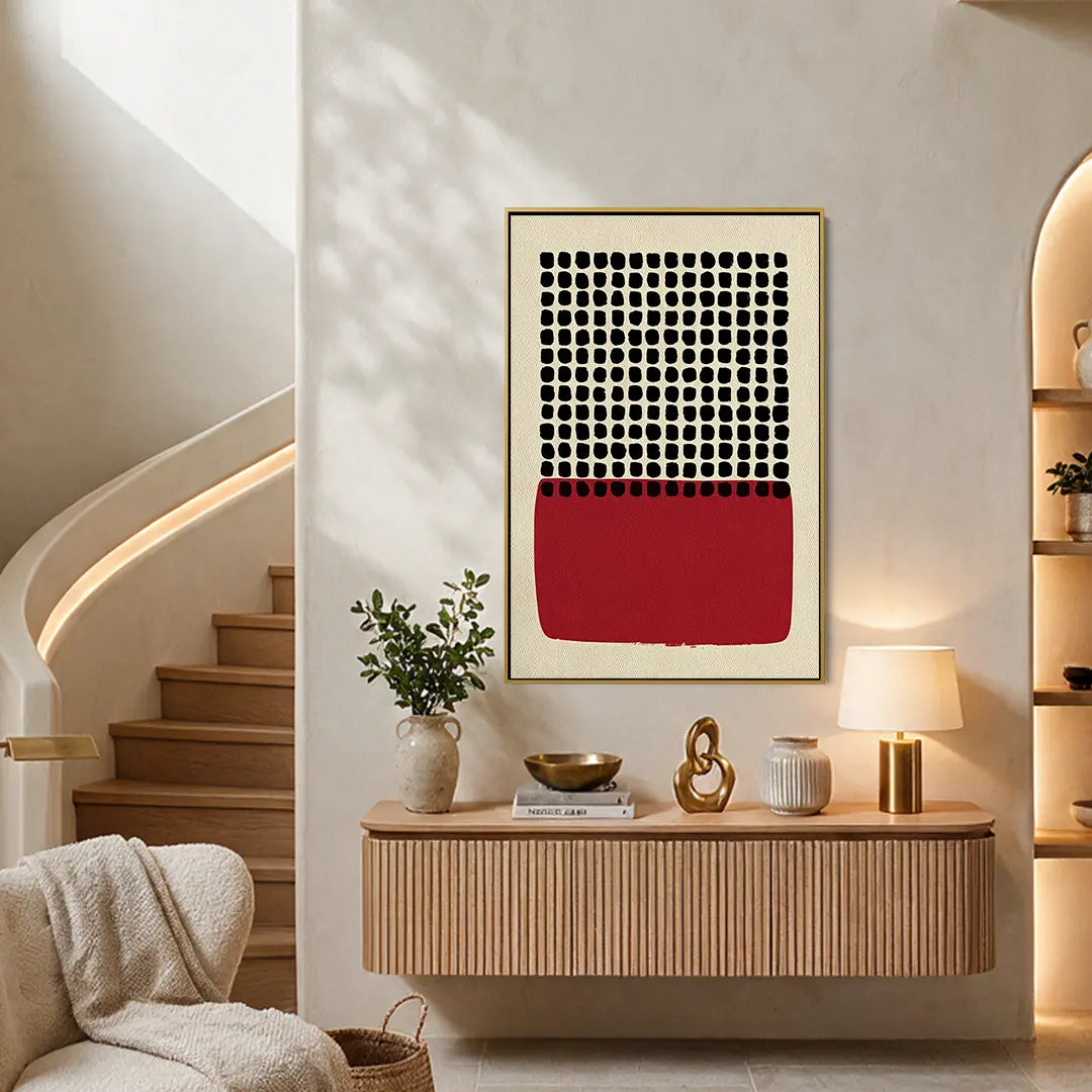 Crimson Grid #UA-1838