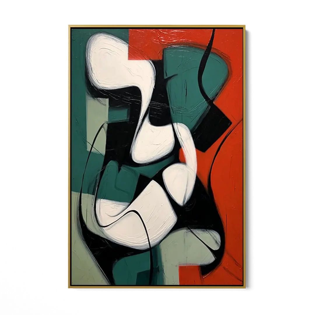 Emerald Cubism #UA-1844