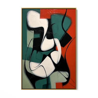 Emerald Cubism #UA-1844