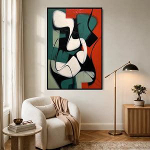Emerald Cubism #UA-1844