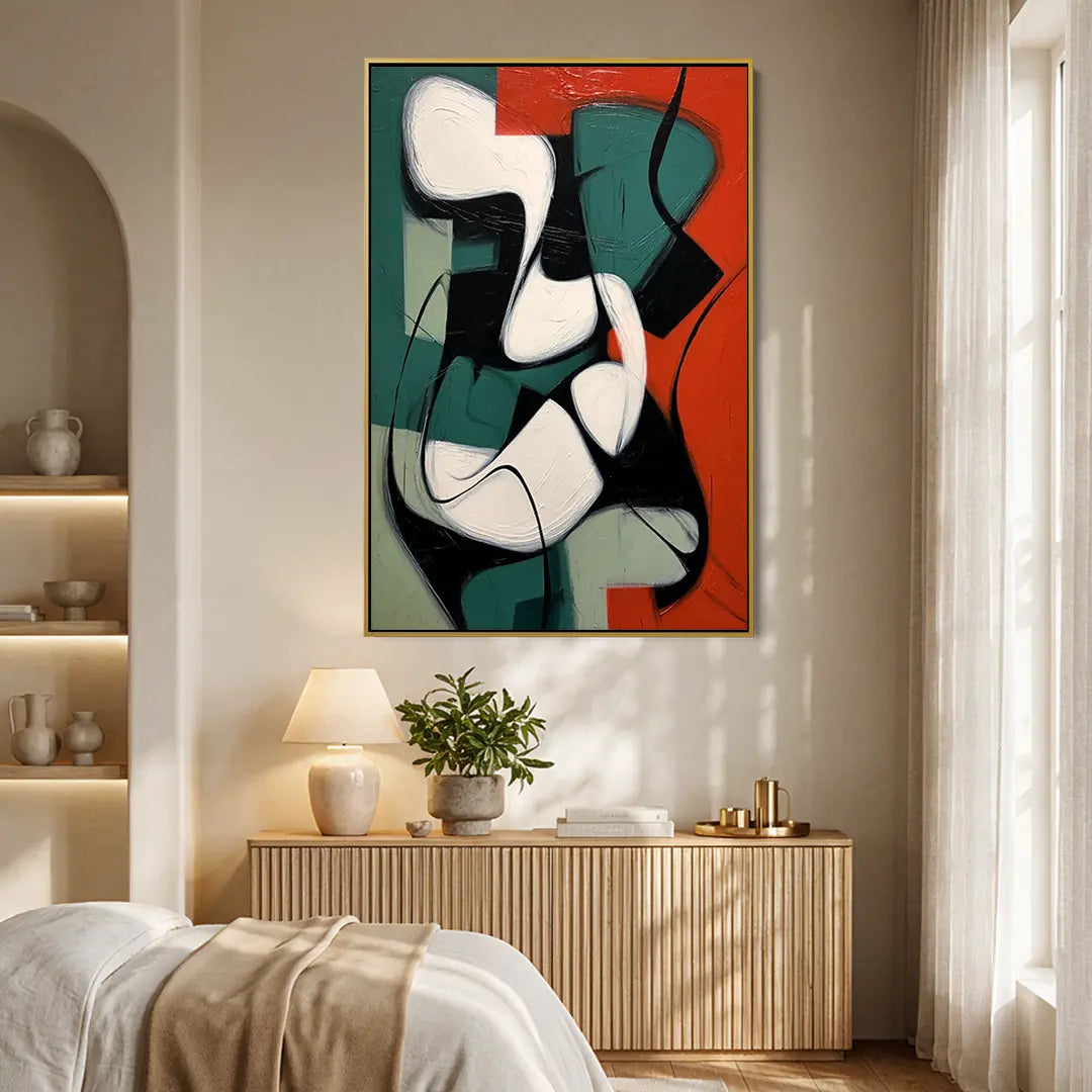 Emerald Cubism #UA-1844