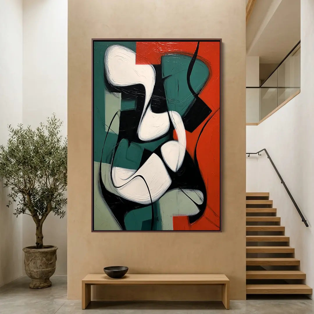 Emerald Cubism #UA-1844