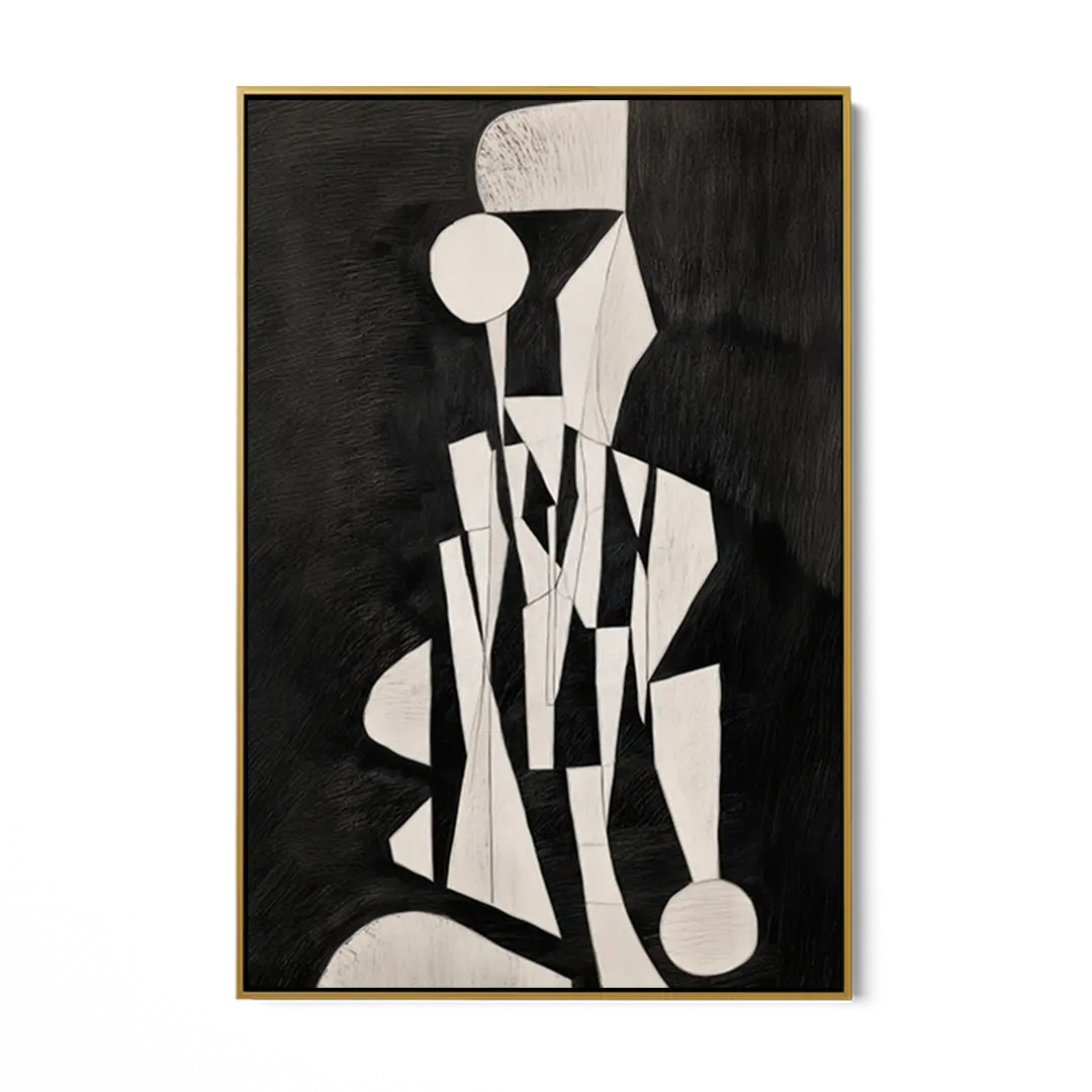 Ivory Cubist #UA-1847