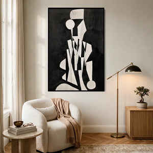 Ivory Cubist #UA-1847