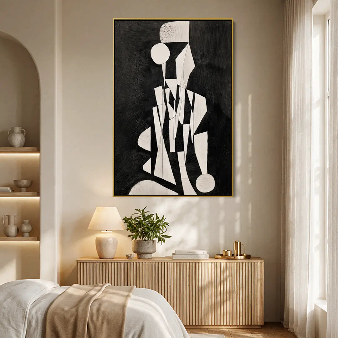 Ivory Cubist #UA-1847