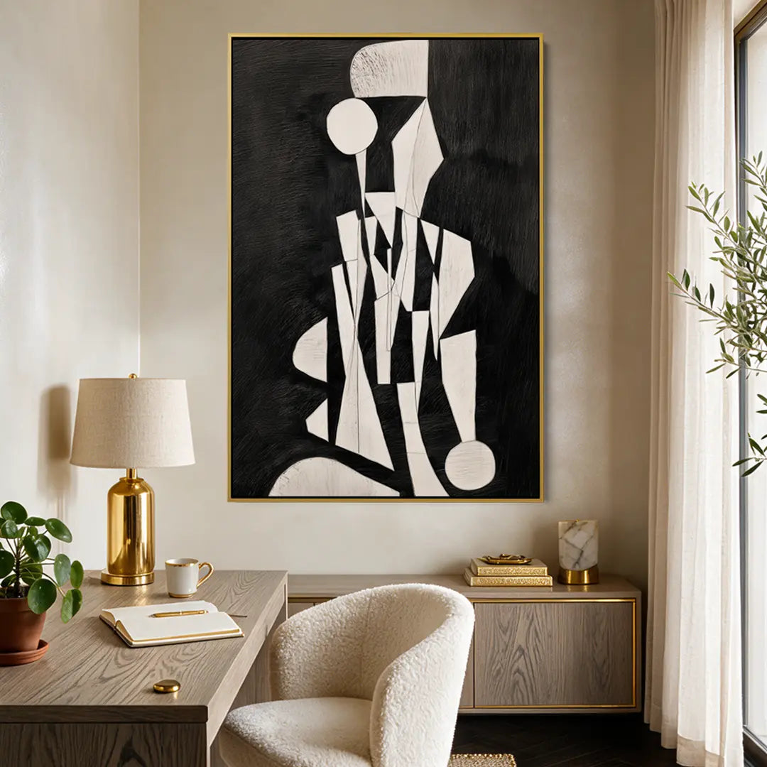 Ivory Cubist #UA-1847