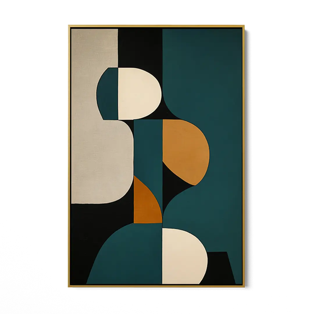Teal Geometry #UA-1853